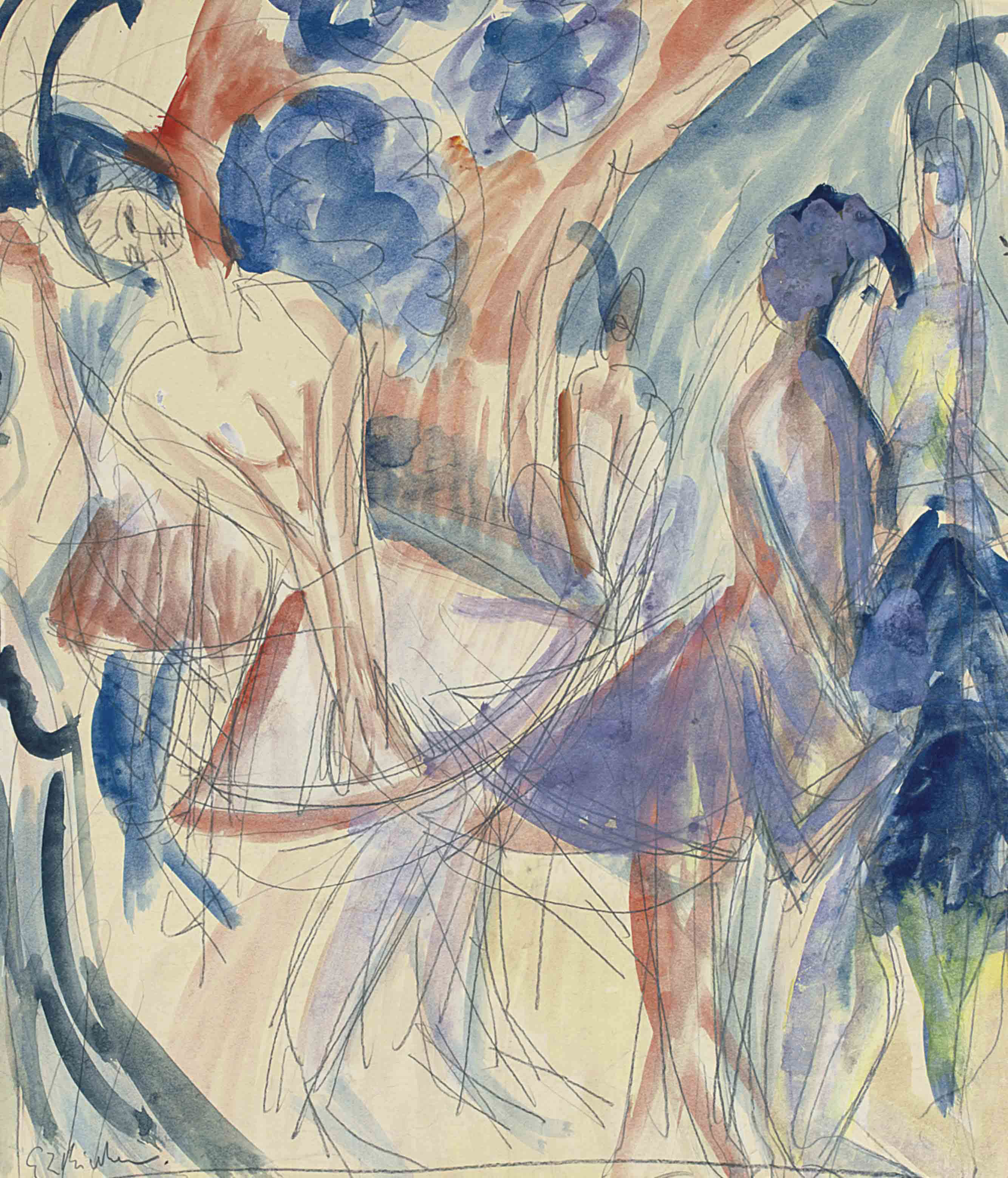 Ernst Ludwig Kirchner — Танцериннен