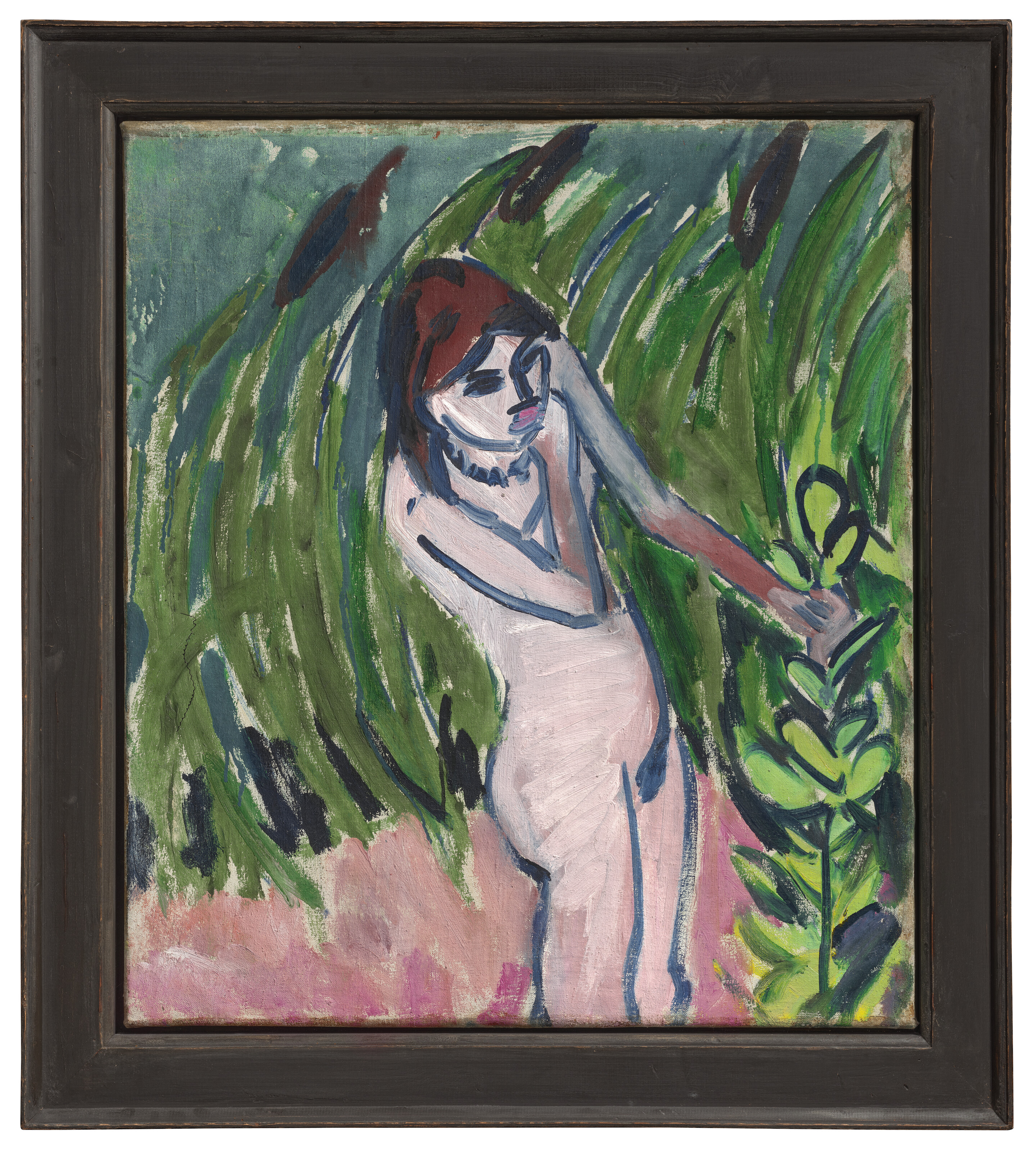 Ernst Ludwig Kirchner — Девушка, которую я люблю (девушка) (спереди); Женщина и девушка, которую я люблю (сзади), изображение 3