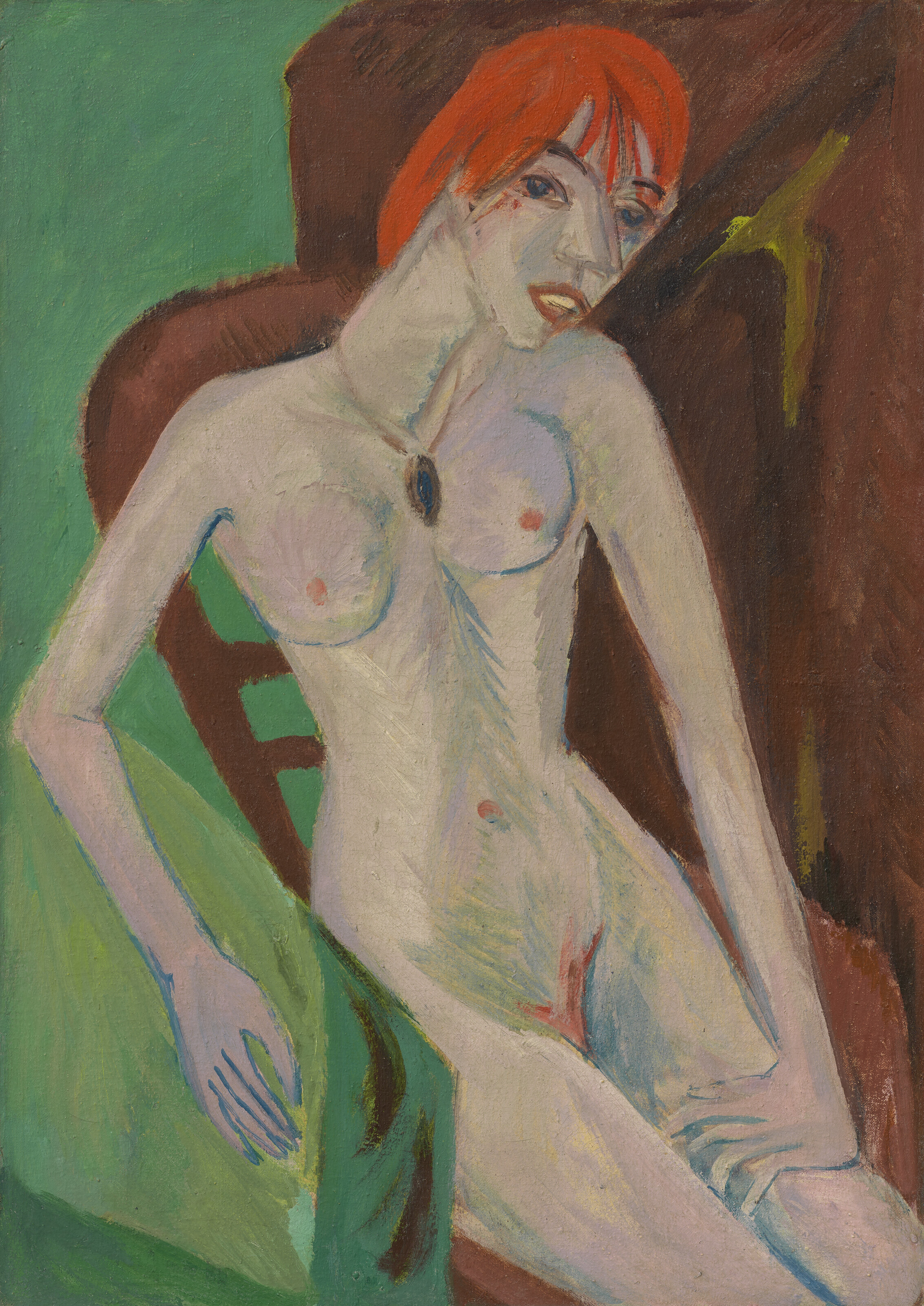 Ernst Ludwig Kirchner — Ротариге (прямая сторона); Роза Стиллебен (оборотная сторона)