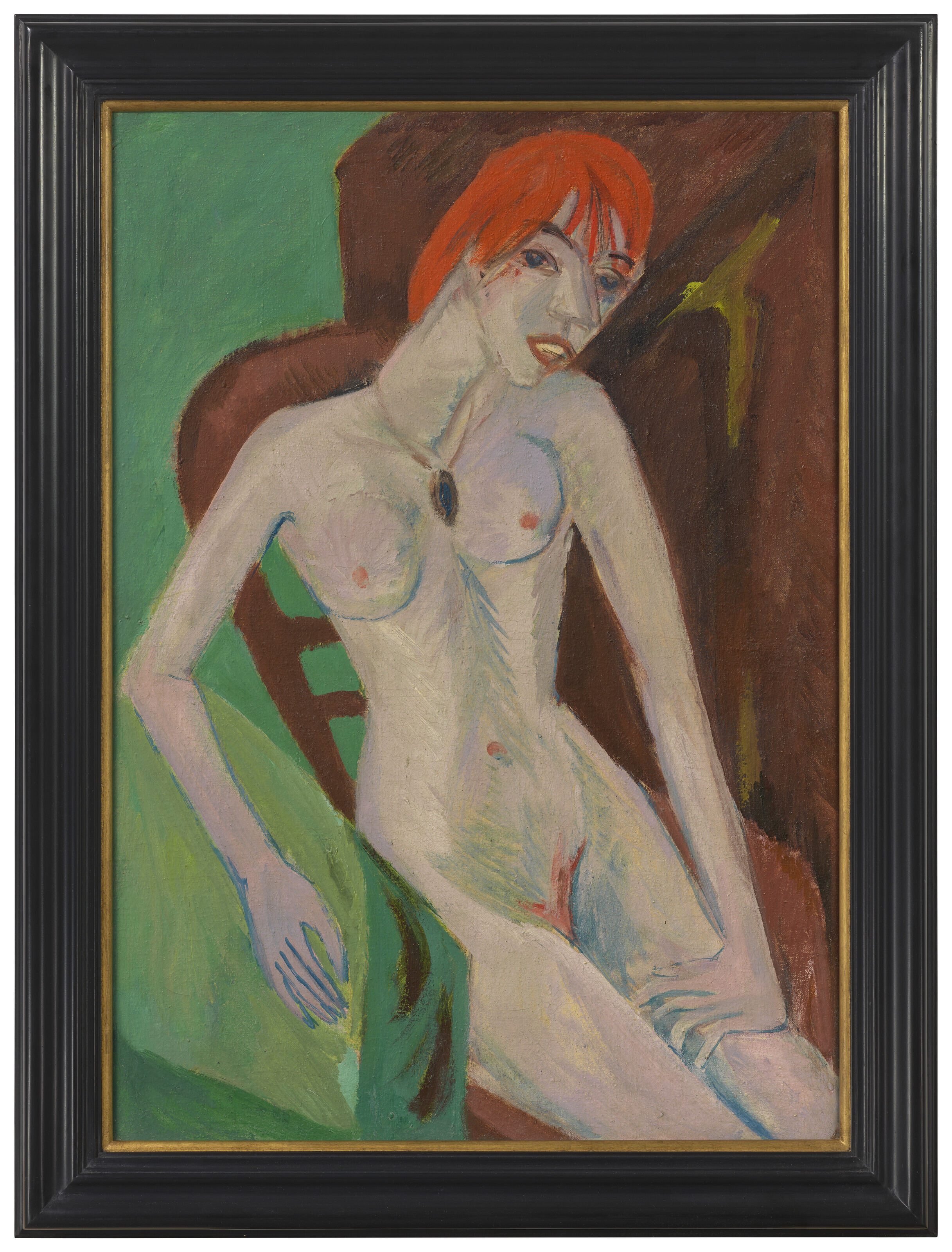 Ernst Ludwig Kirchner — Ротариге (прямая сторона); Роза Стиллебен (оборотная сторона), изображение 2