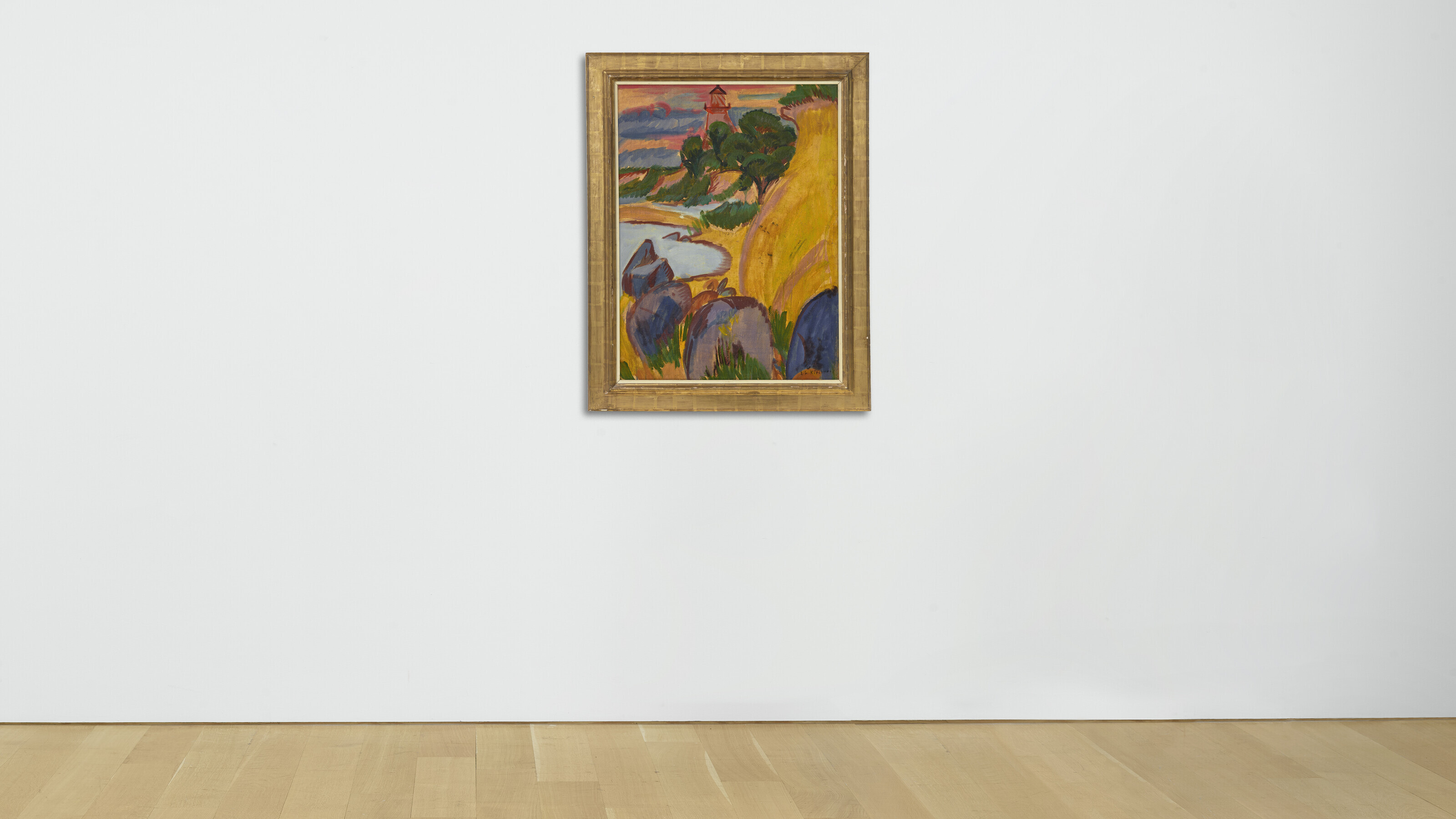 Ernst Ludwig Kirchner — Лейхттурм хинтер Бухт, изображение 3