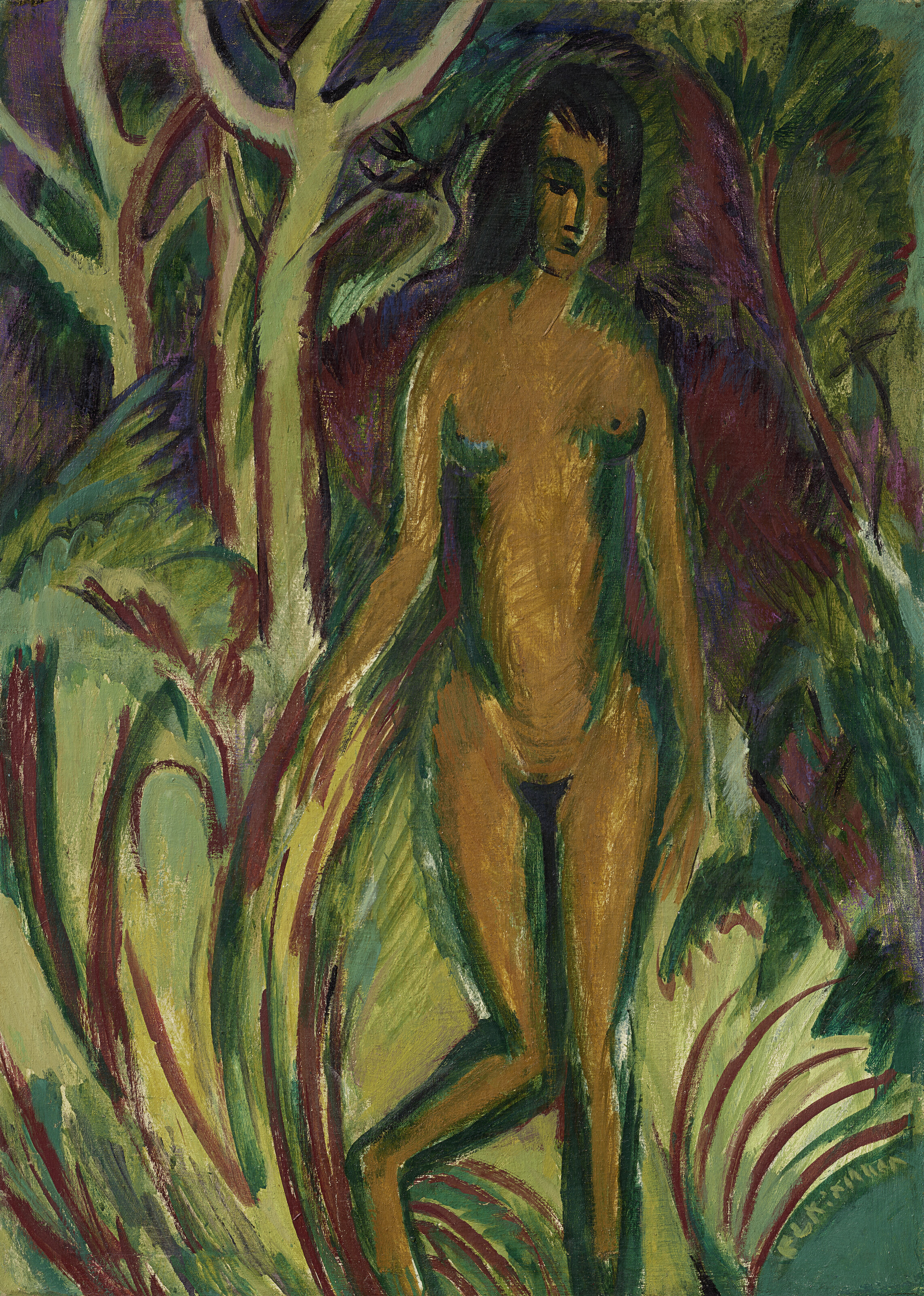 Ernst Ludwig Kirchner — Мы - дети Вальда шрайтендера.