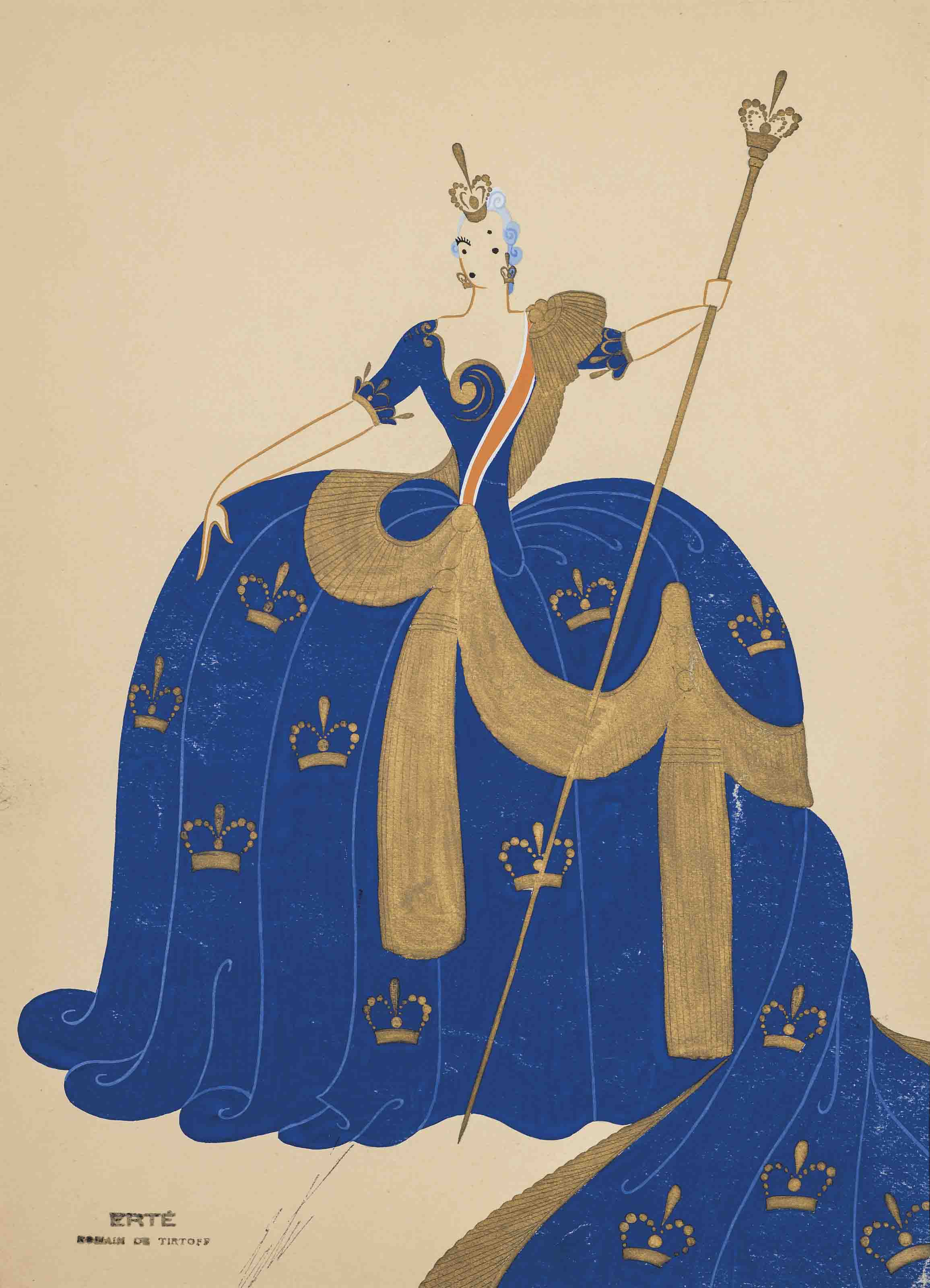 Erté — Великая герцогиня