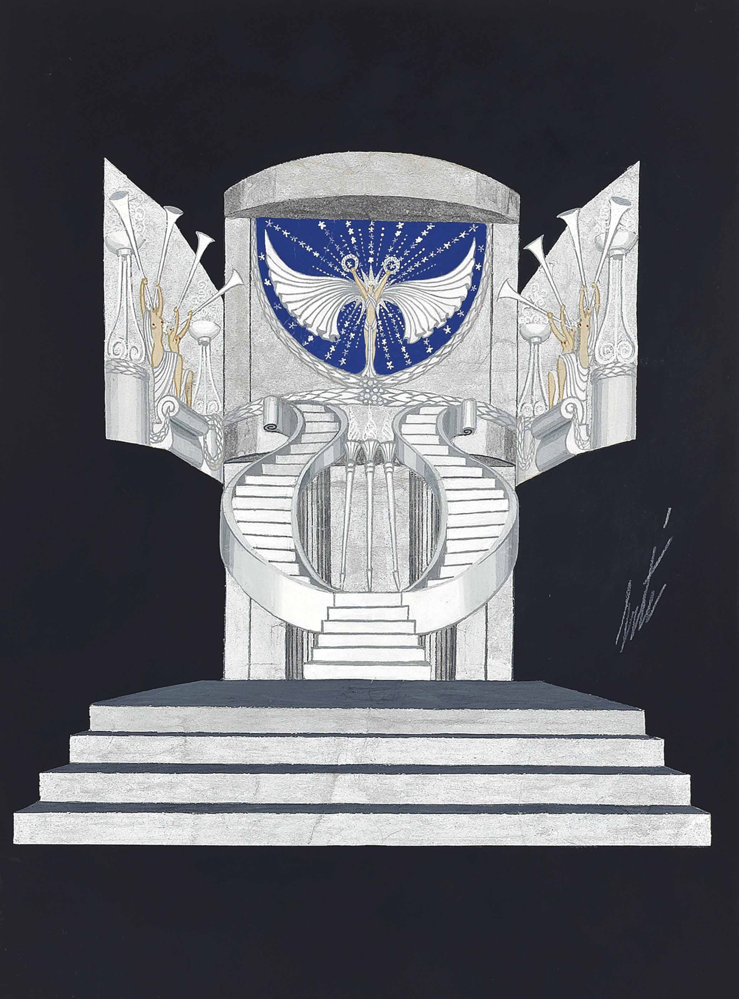 Erté — Сценография "La Gloire", 1938