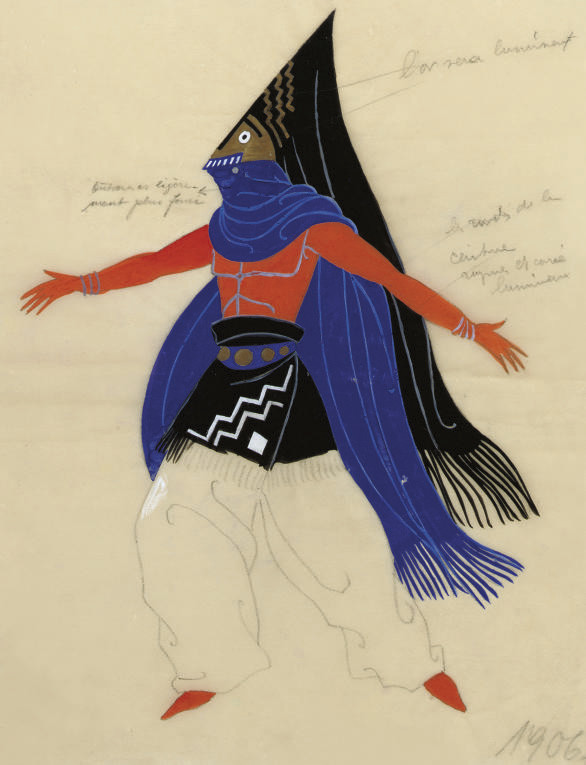 Erté — ДВА ДИЗАЙНА КОСТЮМОВ