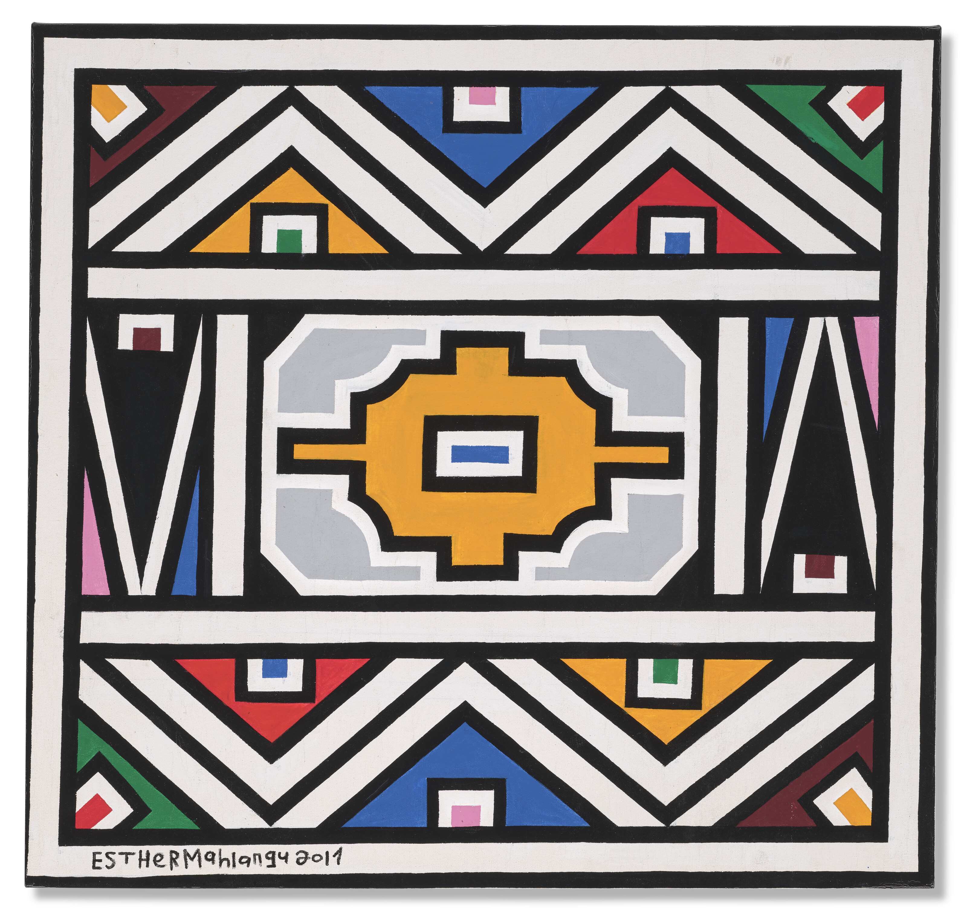 Esther Mahlangu — Без названия