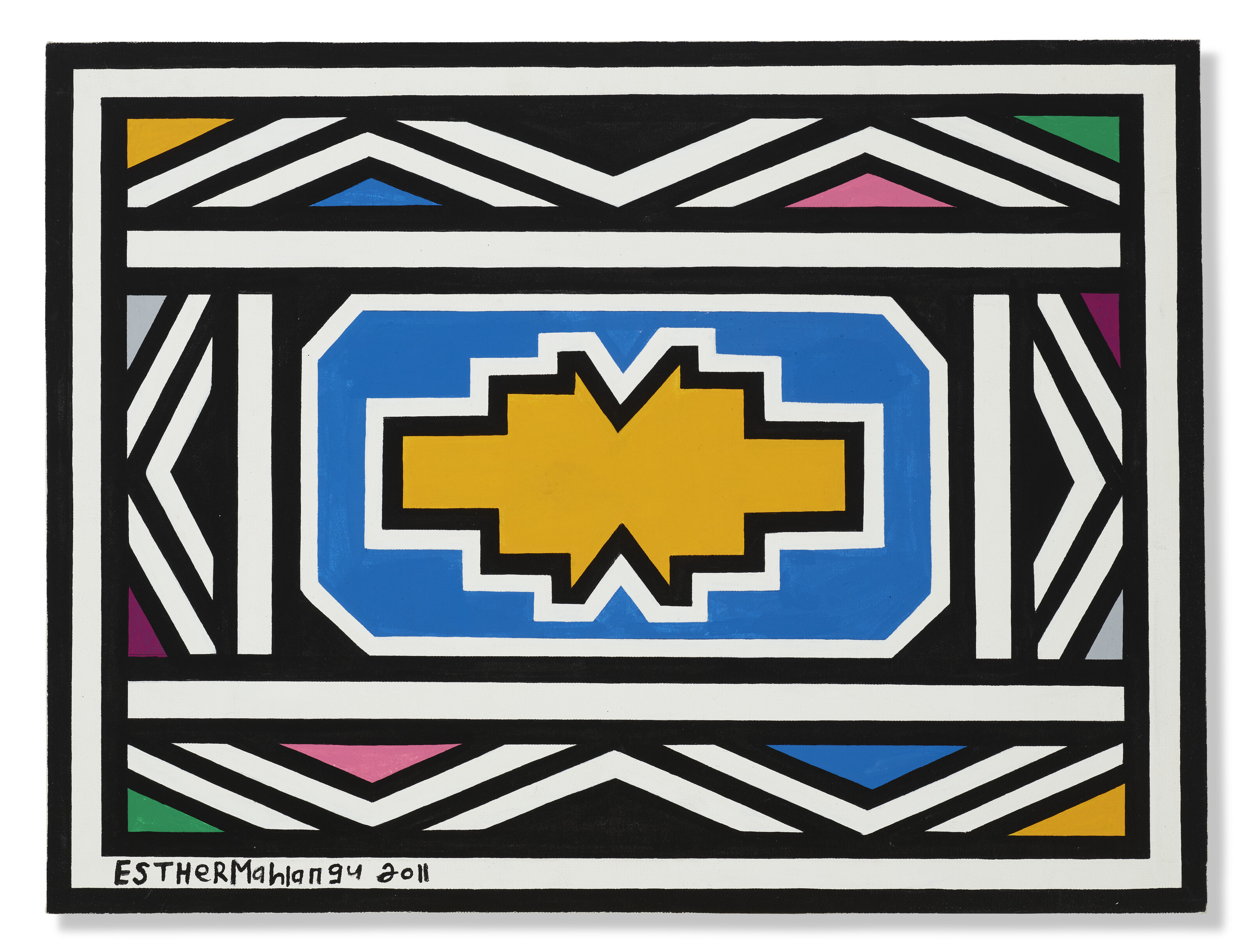 Esther Mahlangu — Без названия