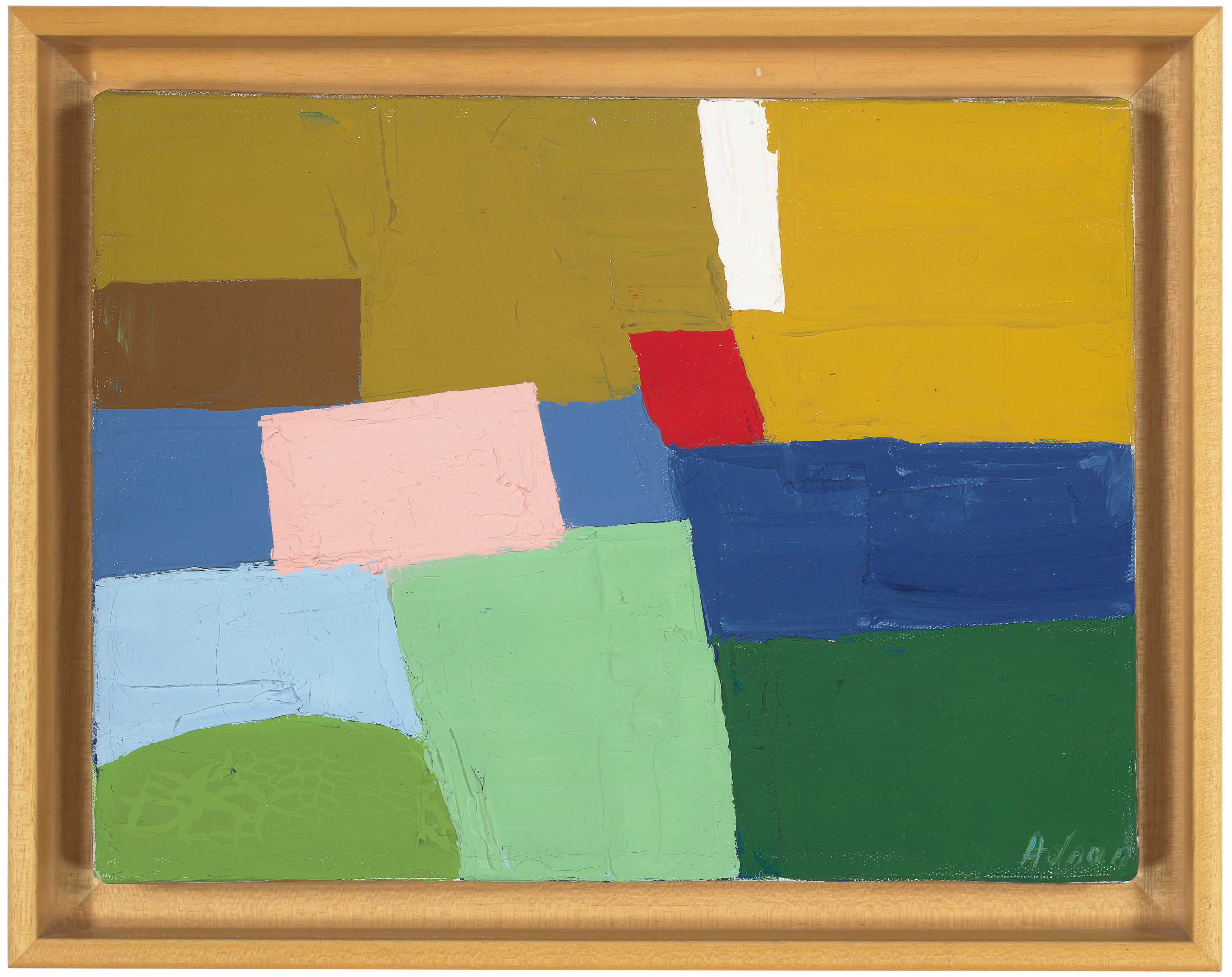 Etel Adnan — Калифорния VI, изображение 3