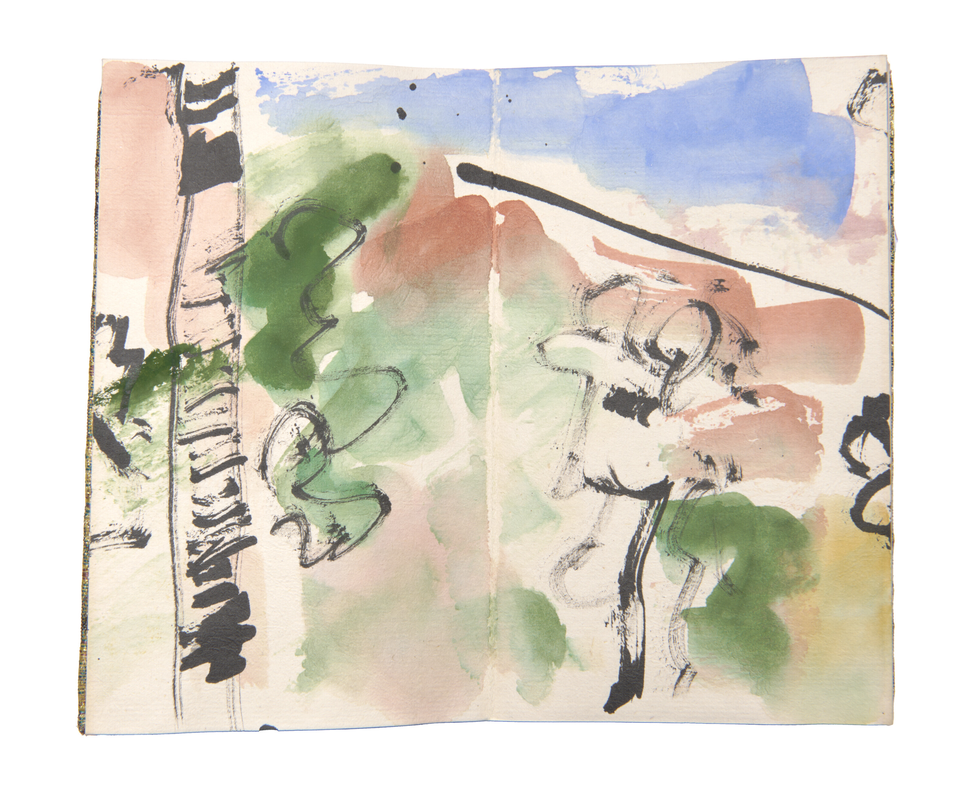 Etel Adnan — Аль-Тайиб Салих, Дау аль-Байт, изображение 8