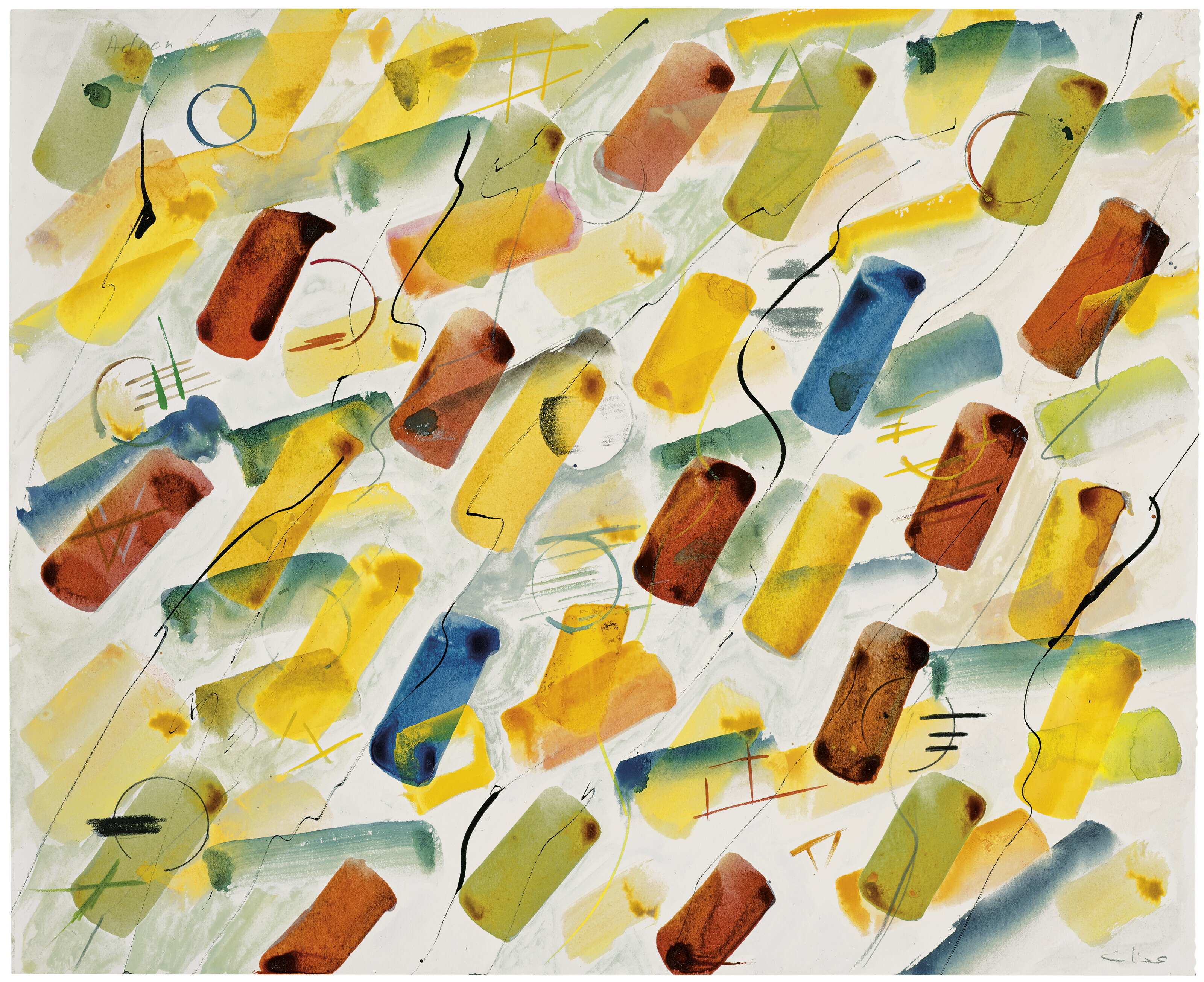 Etel Adnan — Без названия