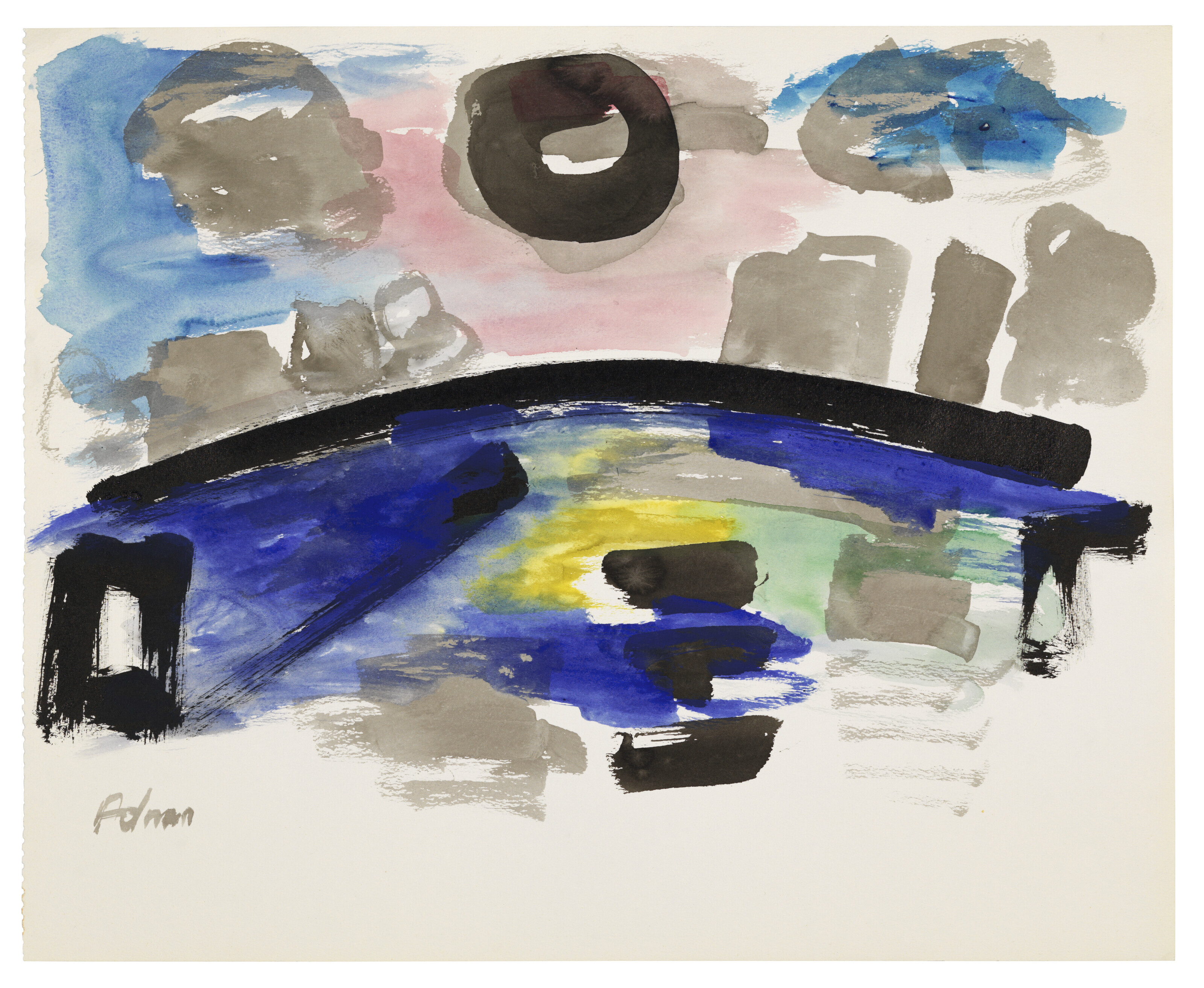 Etel Adnan — Понт
