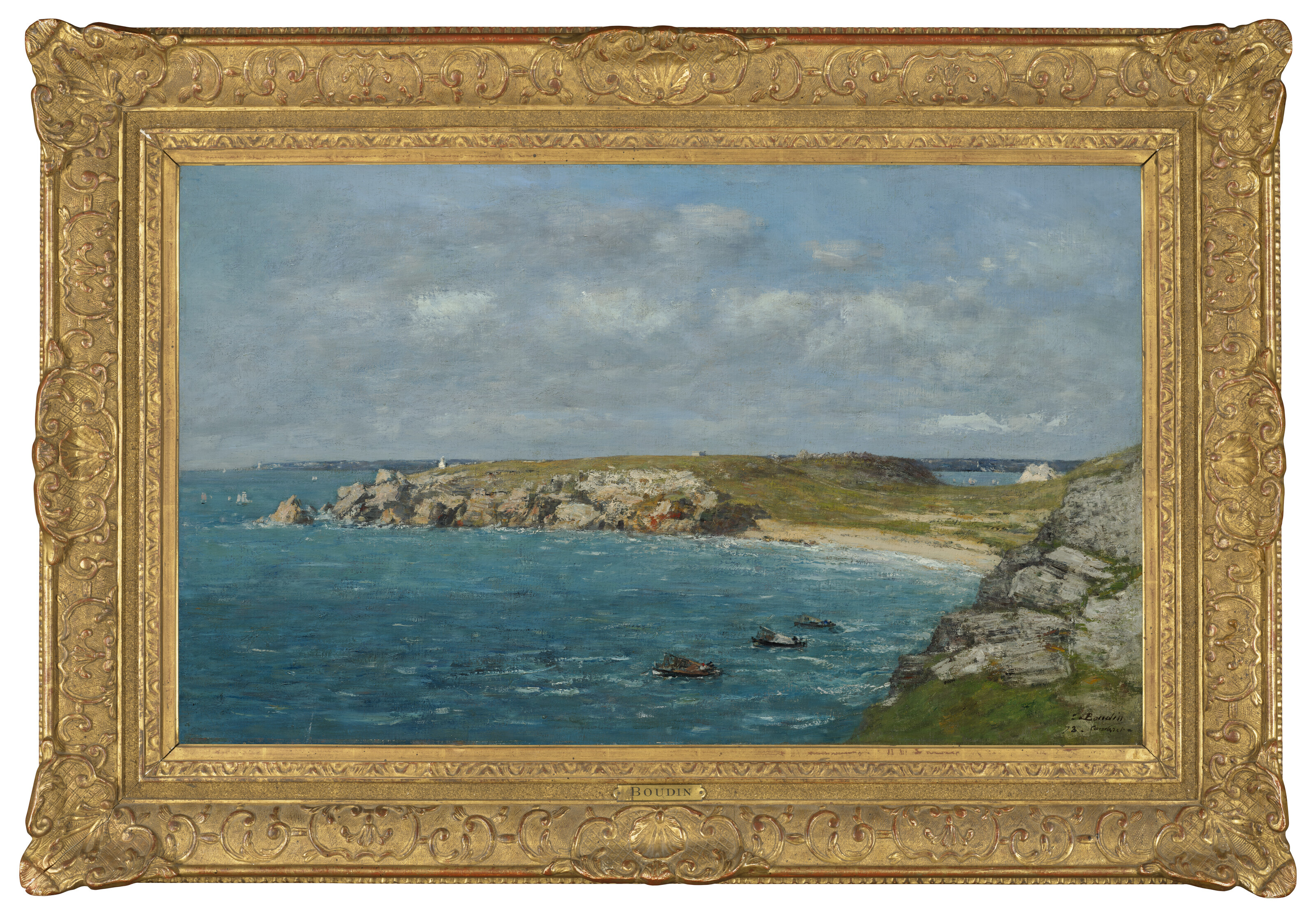 Eugène Boudin — Камаре. Мыс Тулингуэ, изображение 2