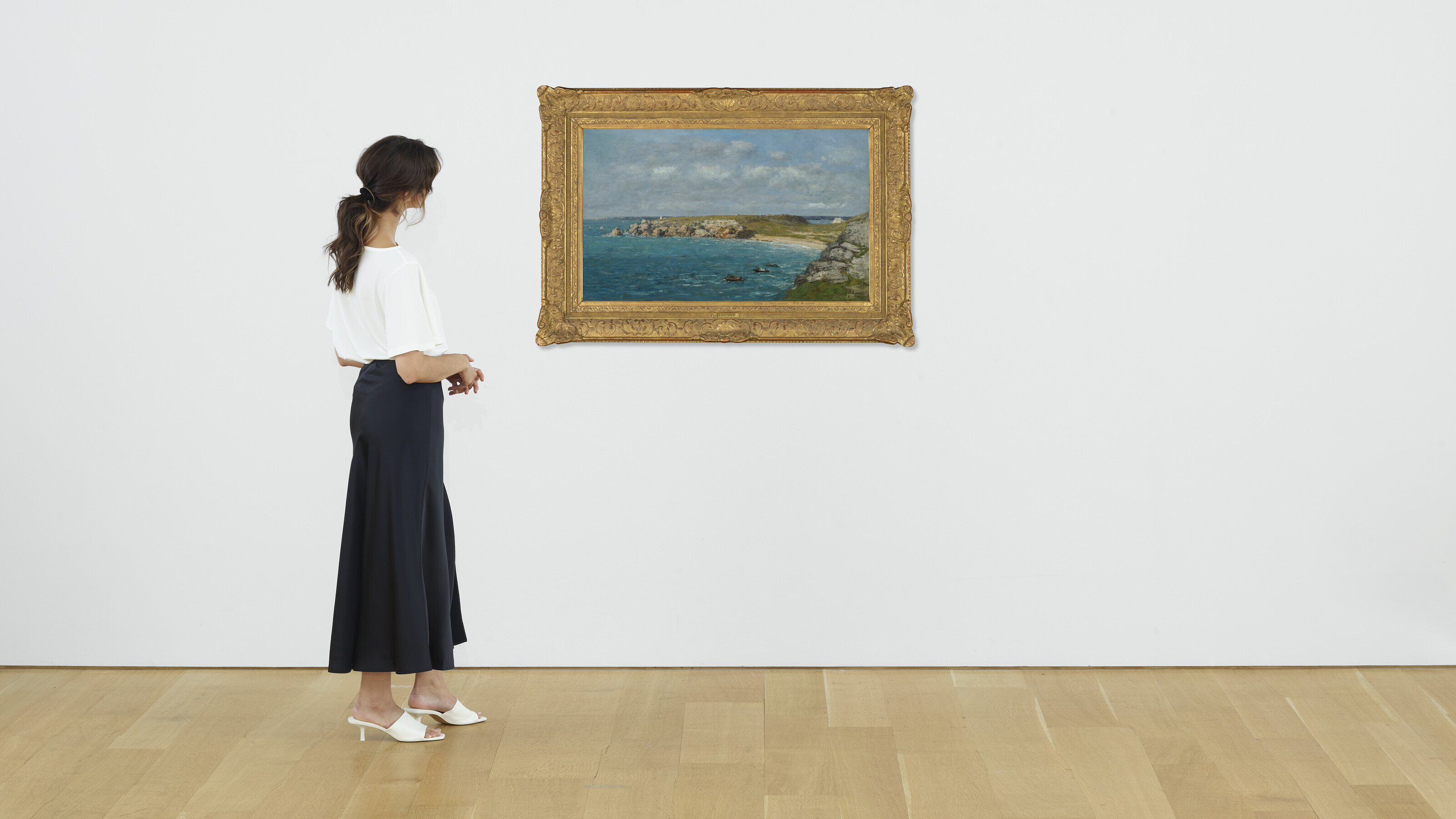 Eugène Boudin — Камаре. Мыс Тулингуэ, изображение 3