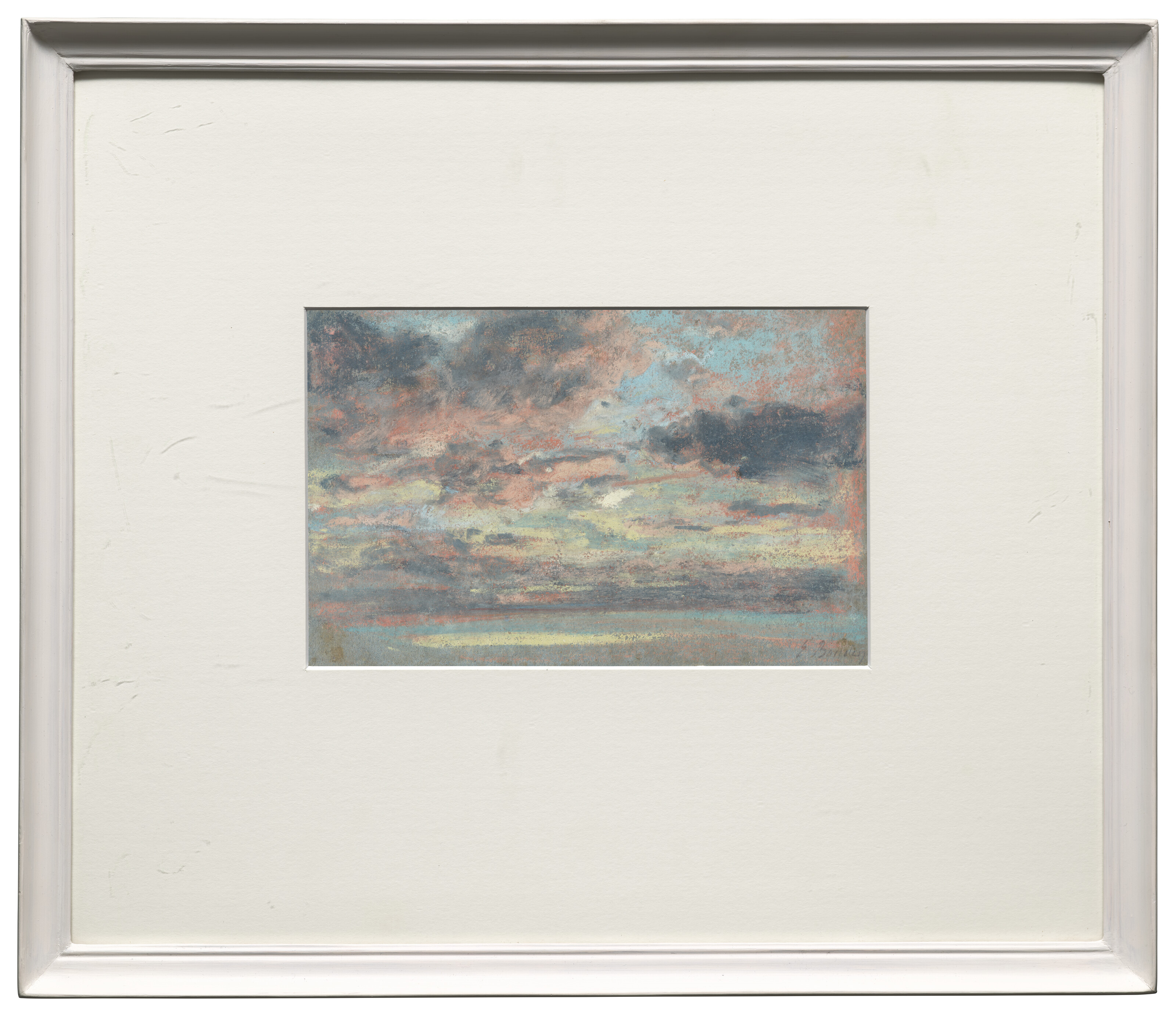 Eugène Boudin — Этюд о сиеле, изображение 2