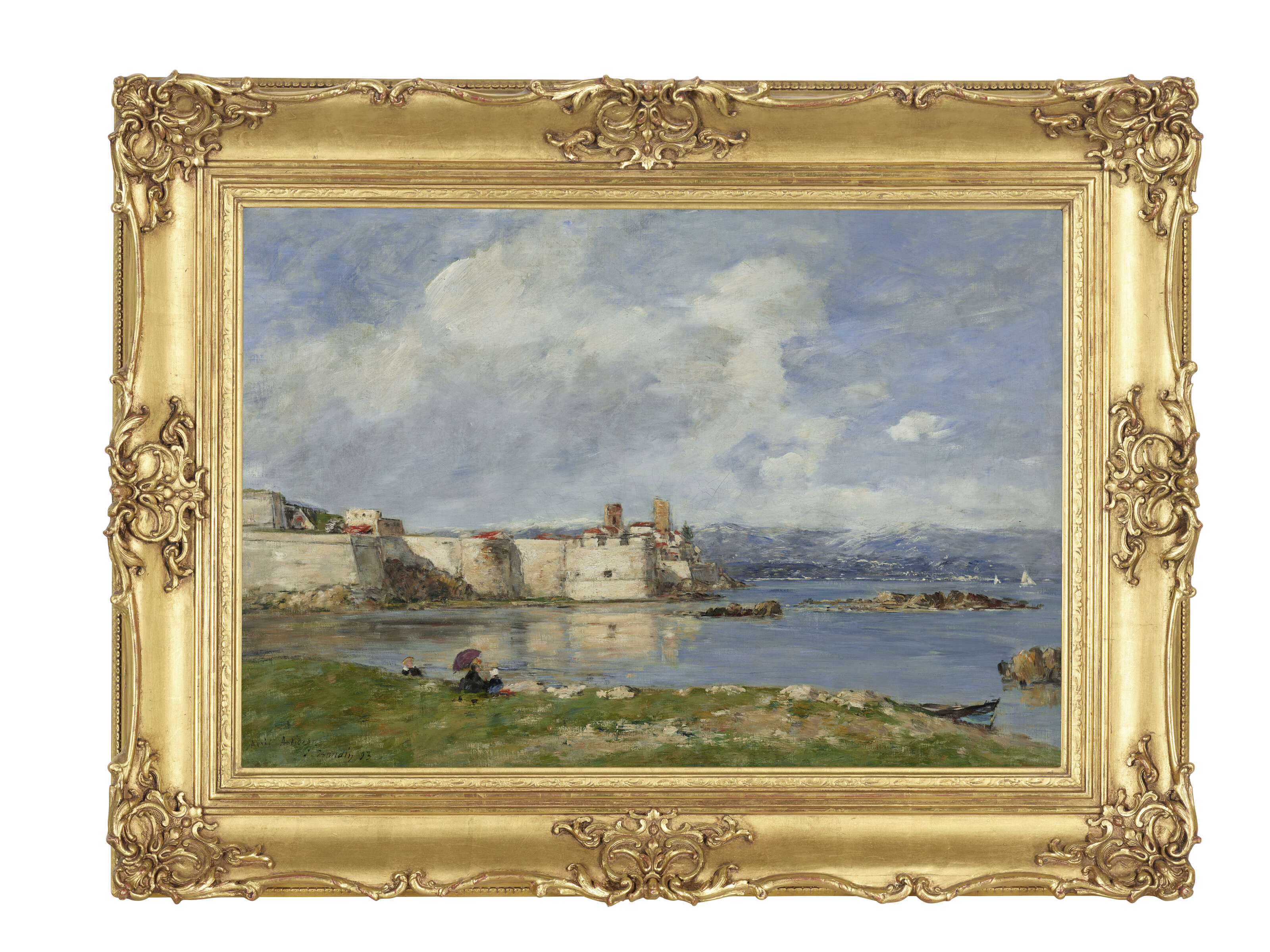 Eugène Boudin — Антиб, Фортификационные сооружения, изображение 3