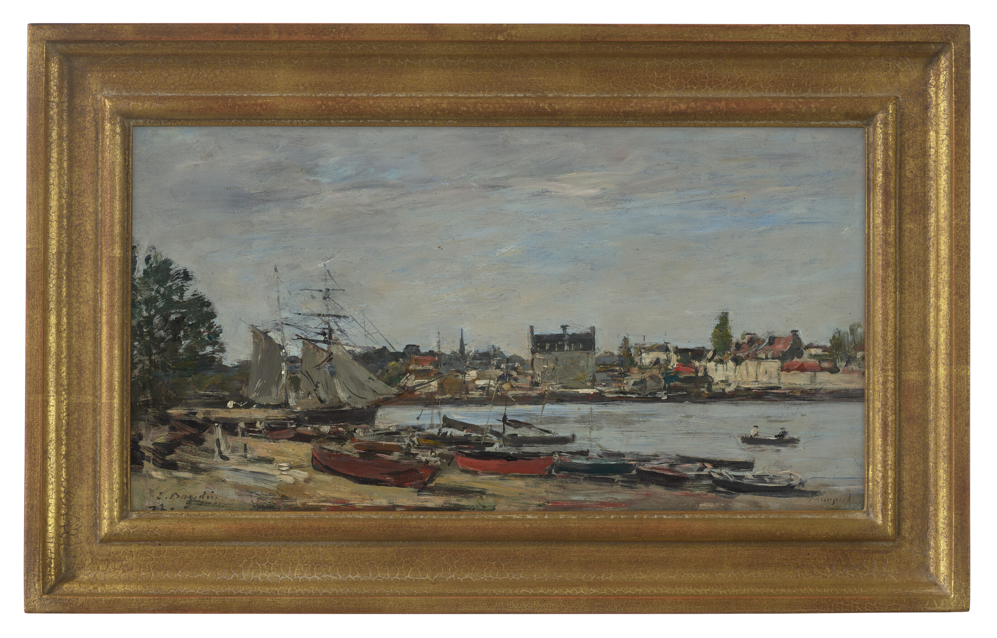 Eugène Boudin — Пемполь, порт-эт-Вилль, изображение 2