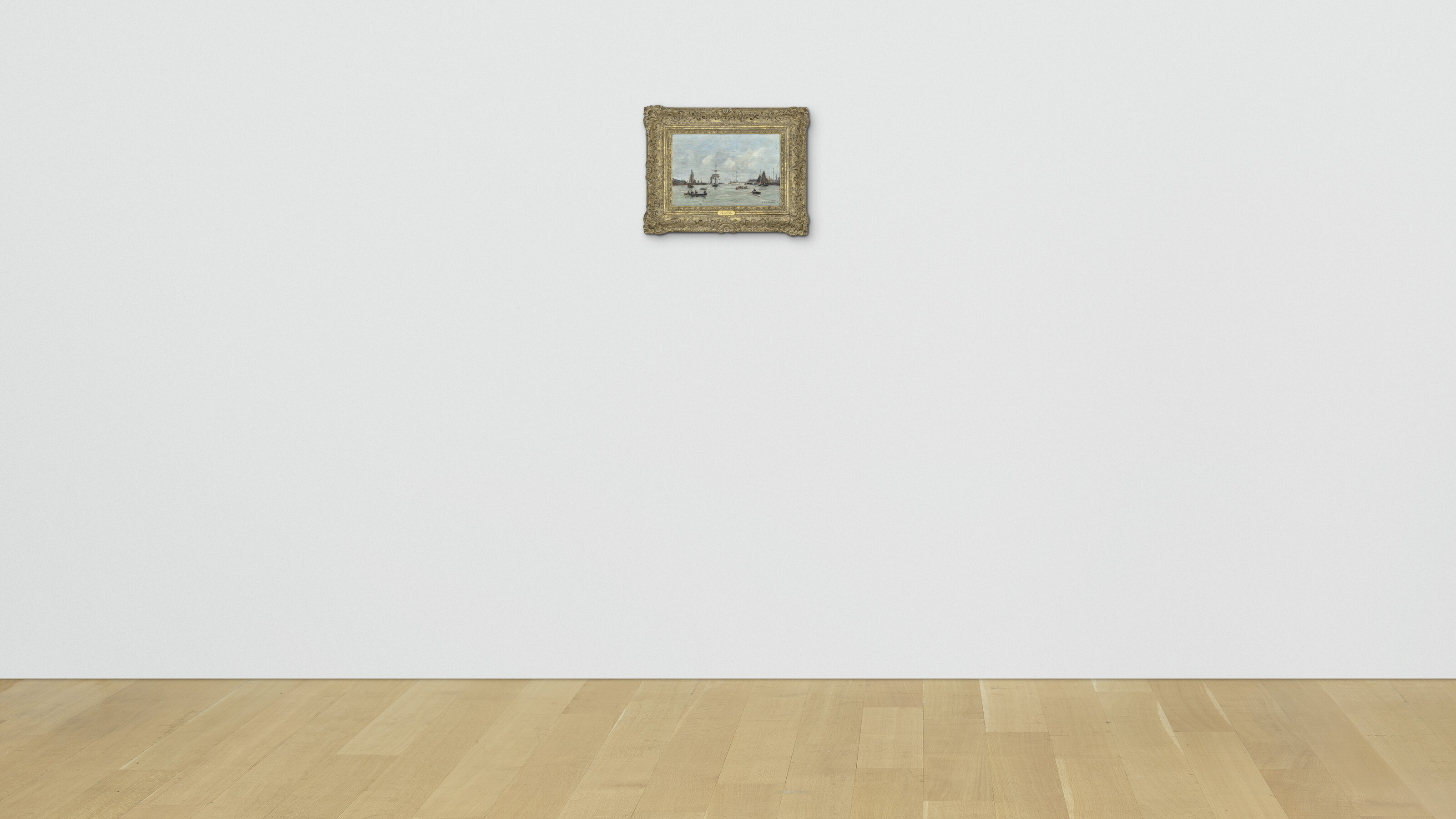 Eugène Boudin — Гавр. Л'Аван-порт, изображение 4