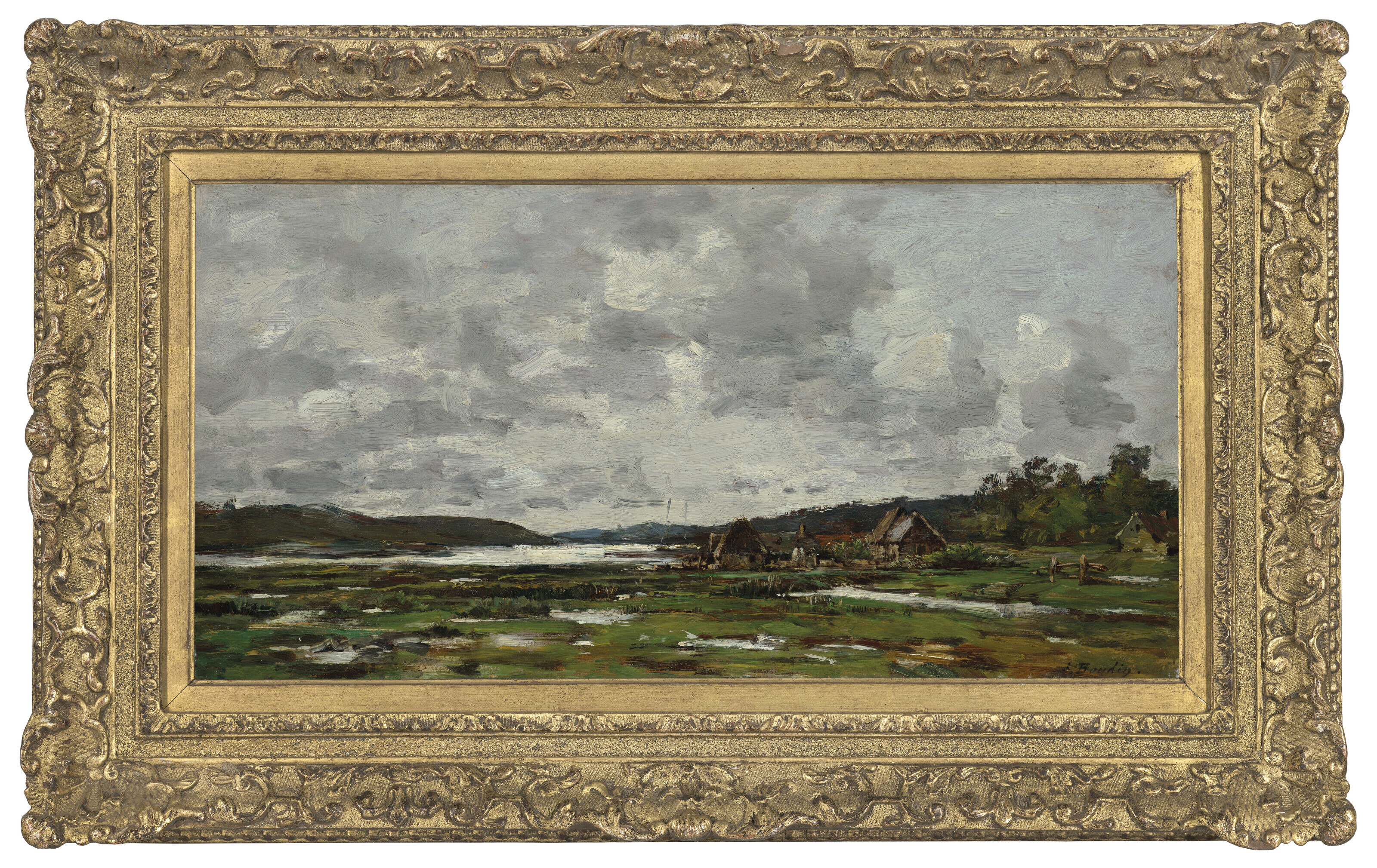 Eugène Boudin — Оплата по-бретонски, изображение 2
