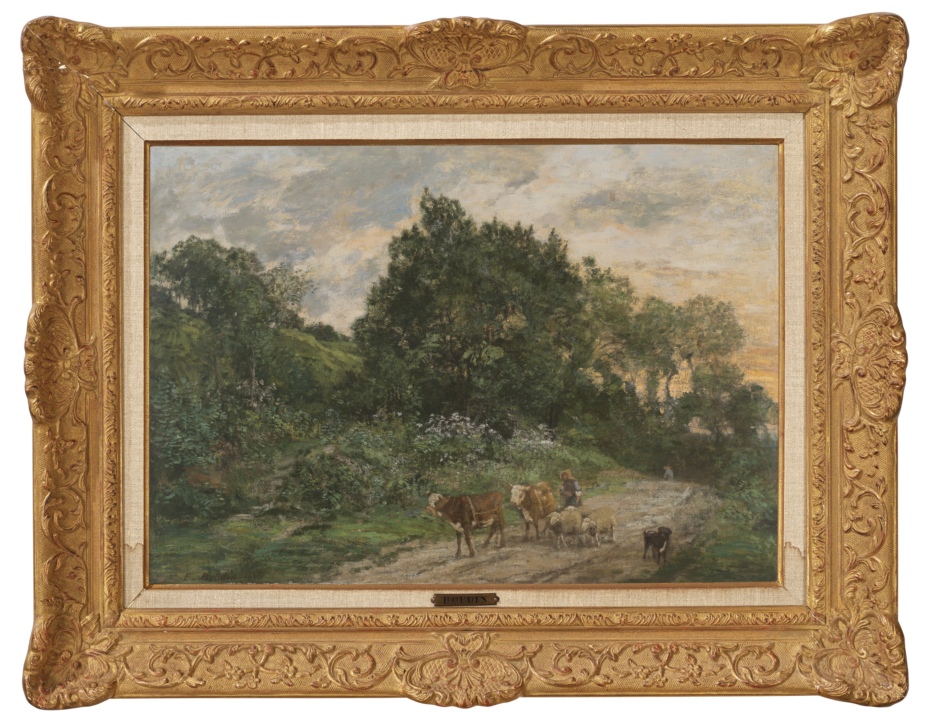 Eugène Boudin — Аренда труппы, изображение 2