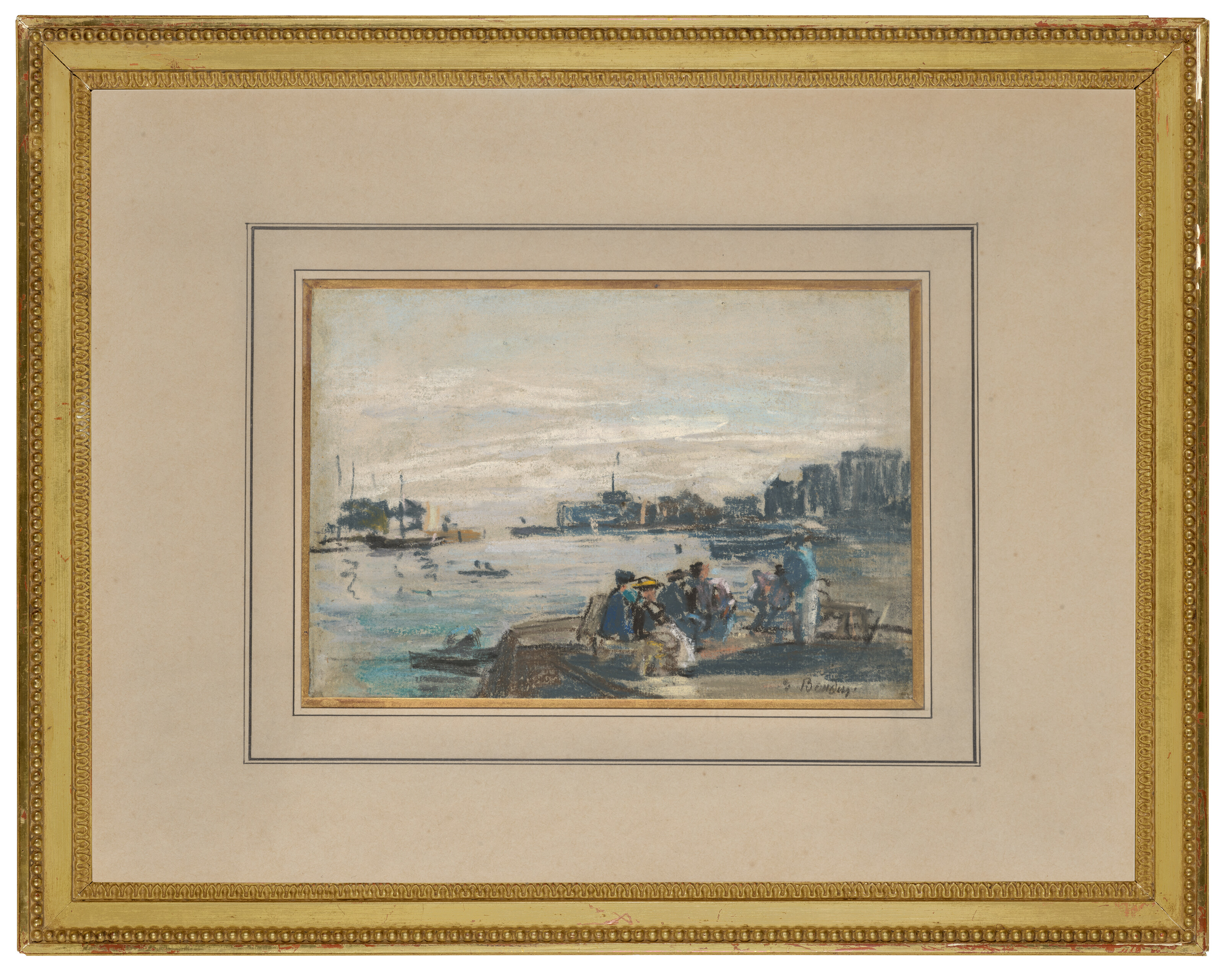 Eugène Boudin — Левый порт, изображение 4