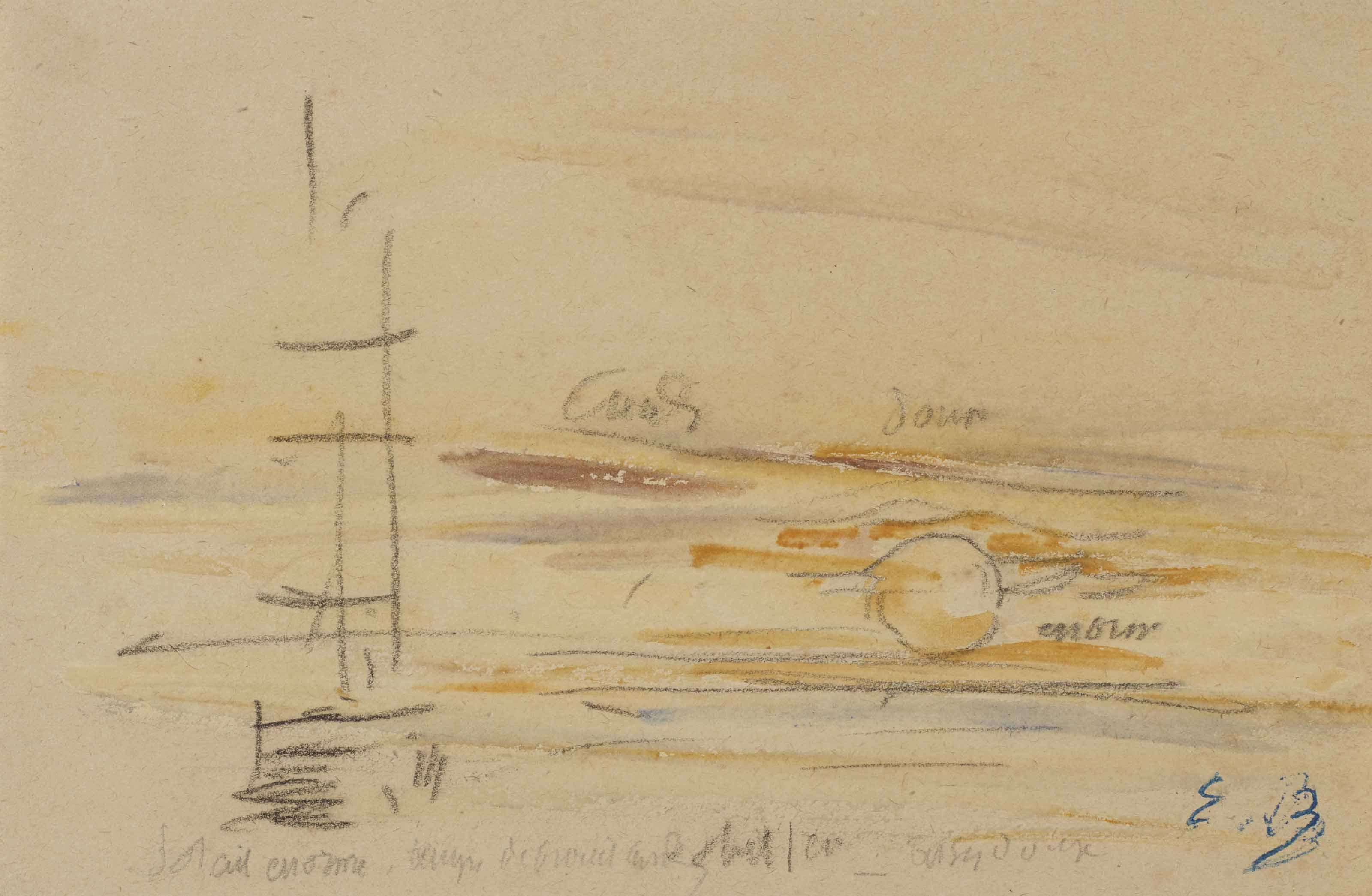 Eugène Boudin — Вуаля. Кушетка "Солей"