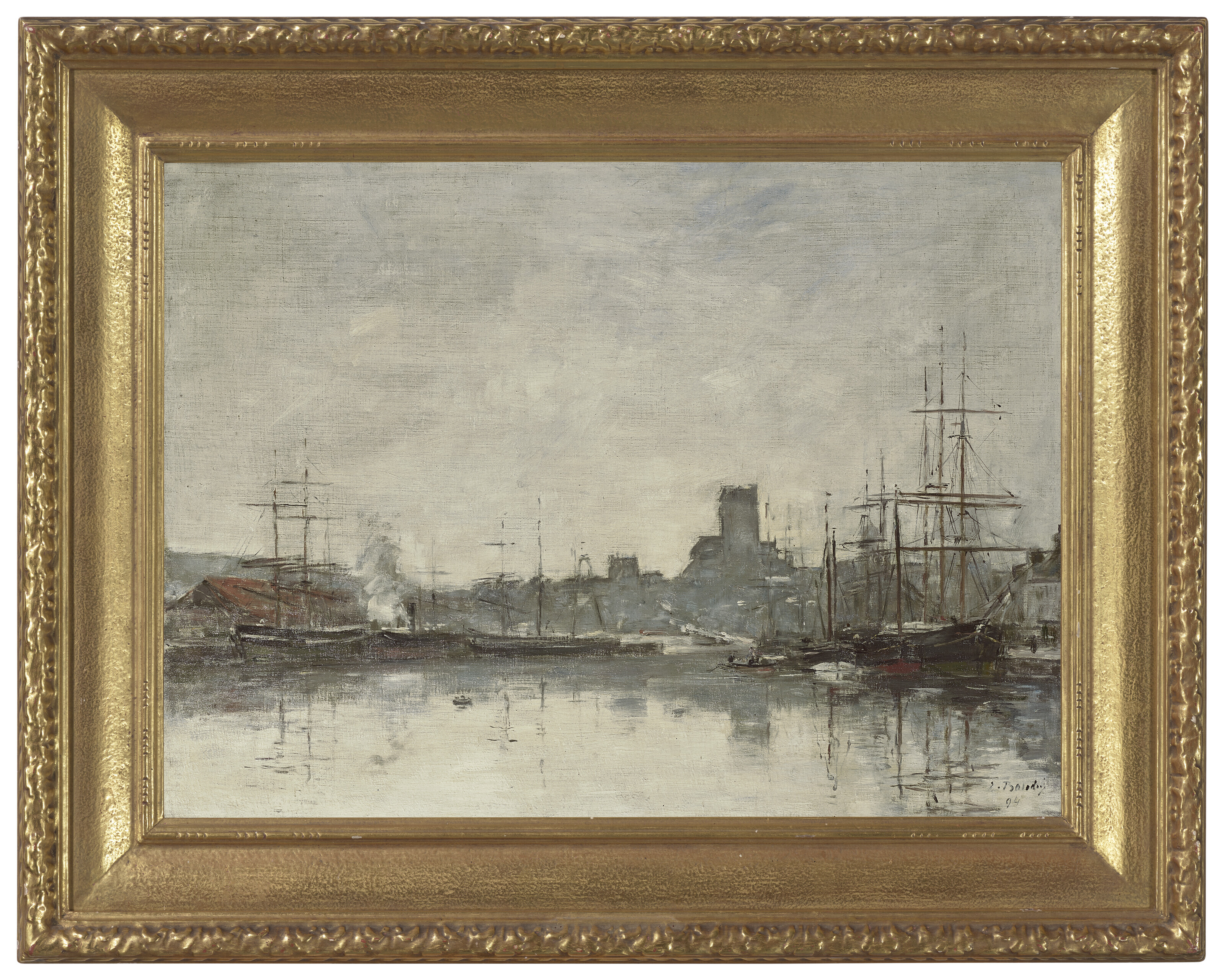 Eugène Boudin — Фекан, Ле-порт, изображение 2