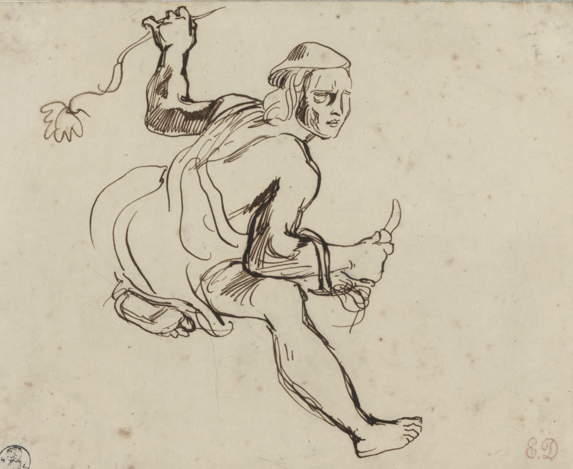 Eugène Delacroix — Прическа для мужчины, который хочет быть арендатором и одевается по-настоящему