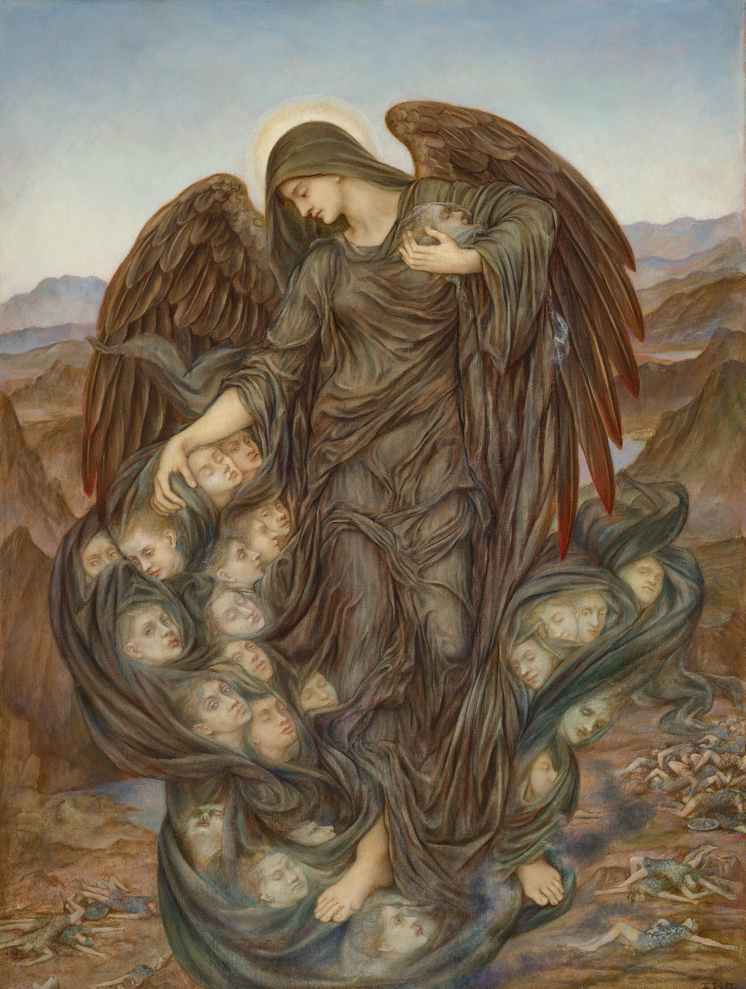 Evelyn De Morgan — Поле сраженных