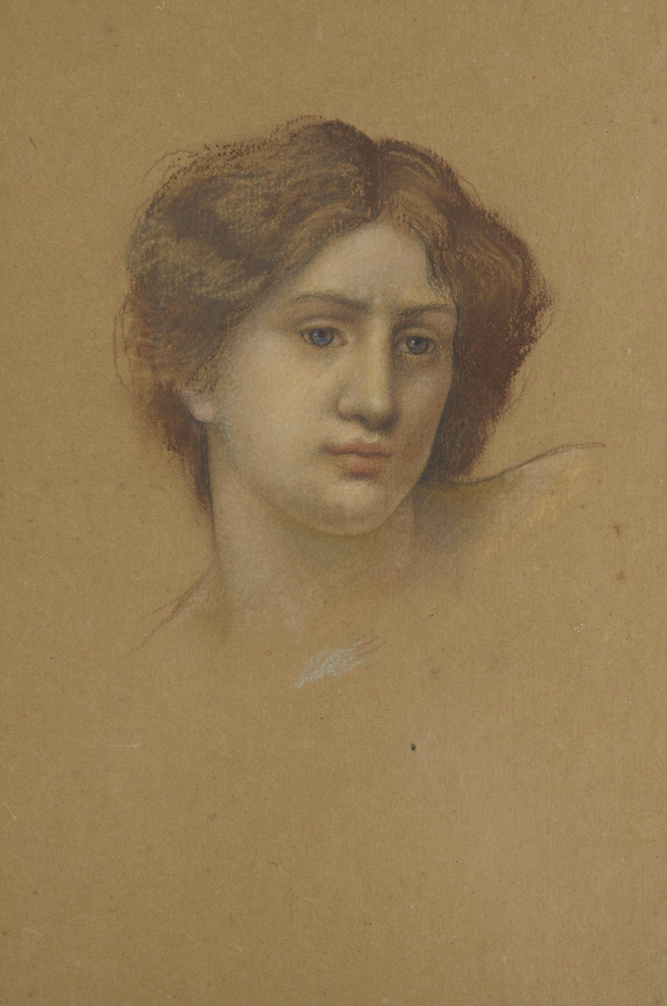 Evelyn De Morgan — Головной кабинет женщины
