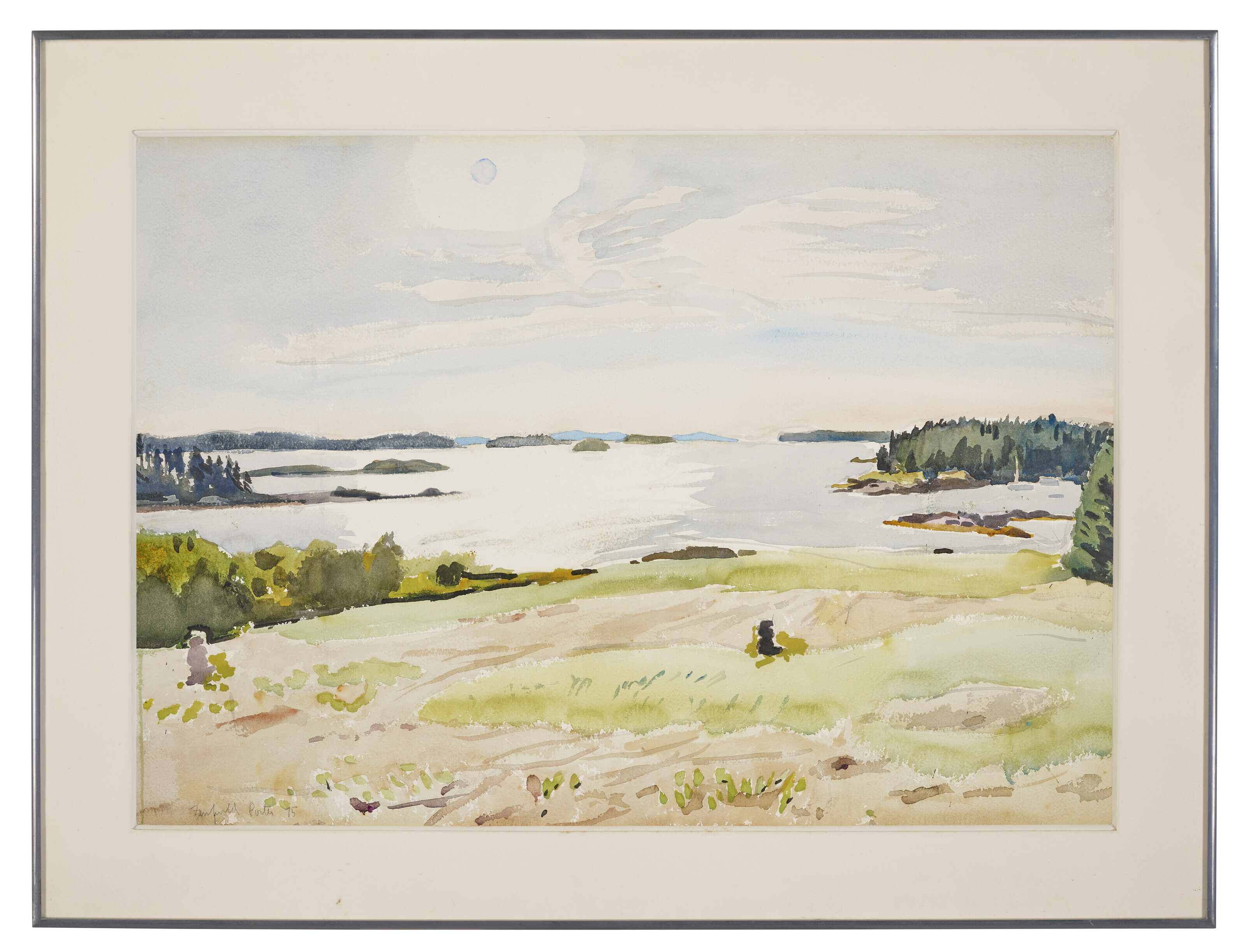 Fairfield Porter — Утреннее солнце над Южным лугом, изображение 2
