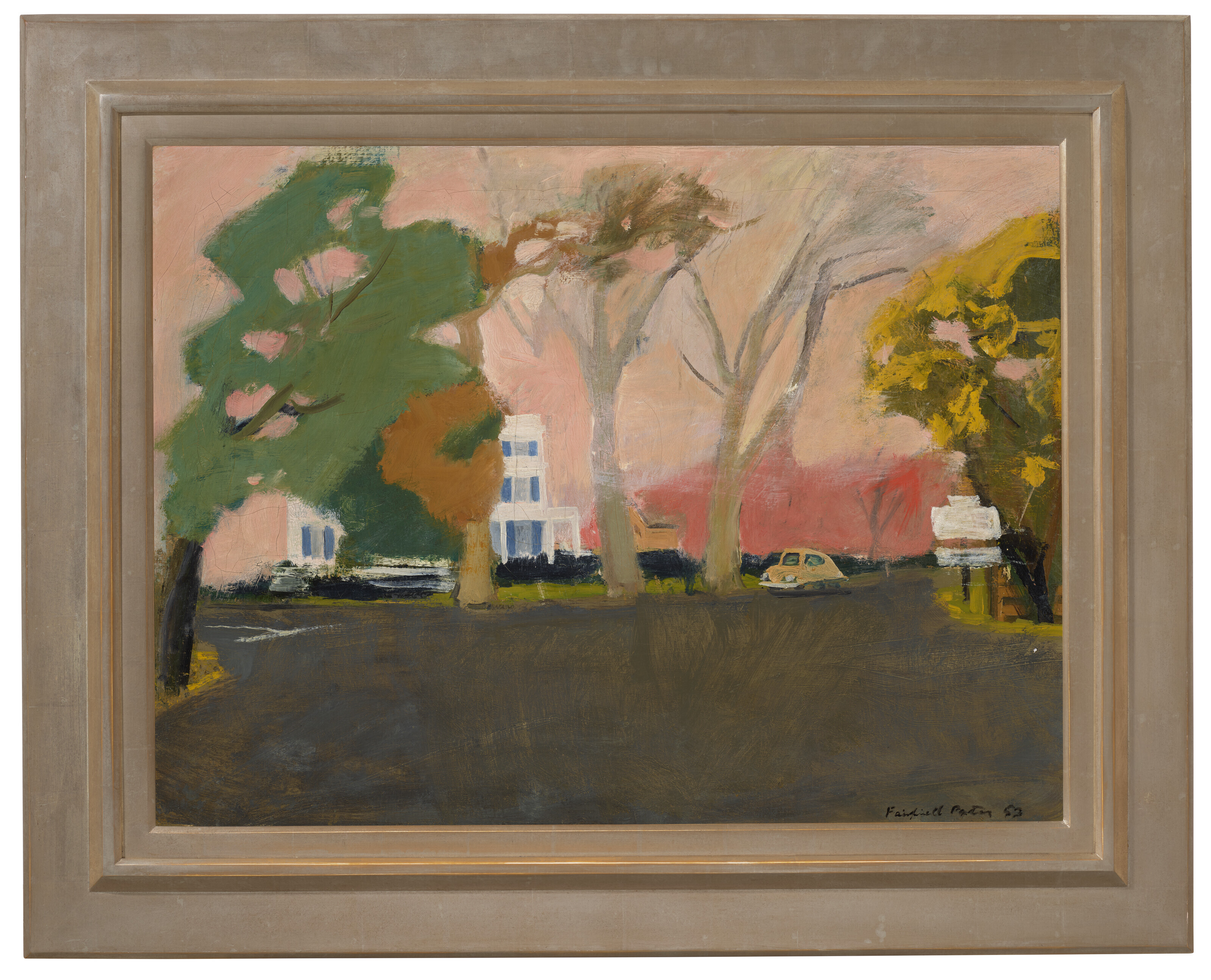 Fairfield Porter — "Голова быка", Бриджхэмптон, изображение 2
