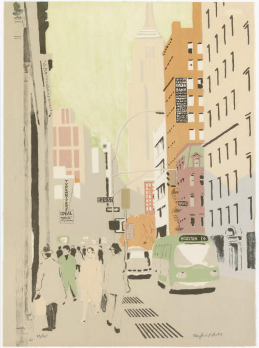 Fairfield Porter — Шестая авеню II (Людман, 23)