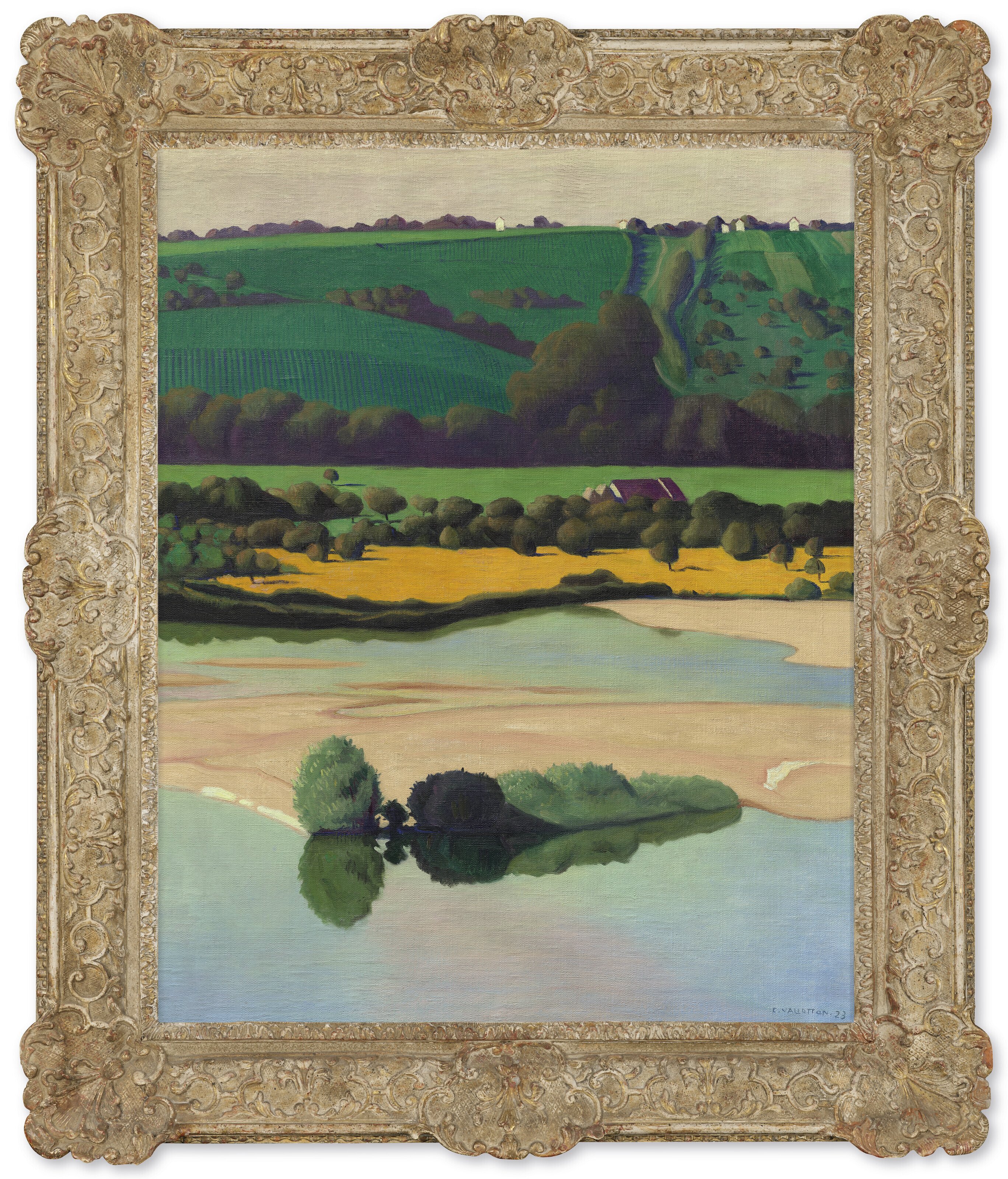 Felix Vallotton — Вечер на Луаре, изображение 2