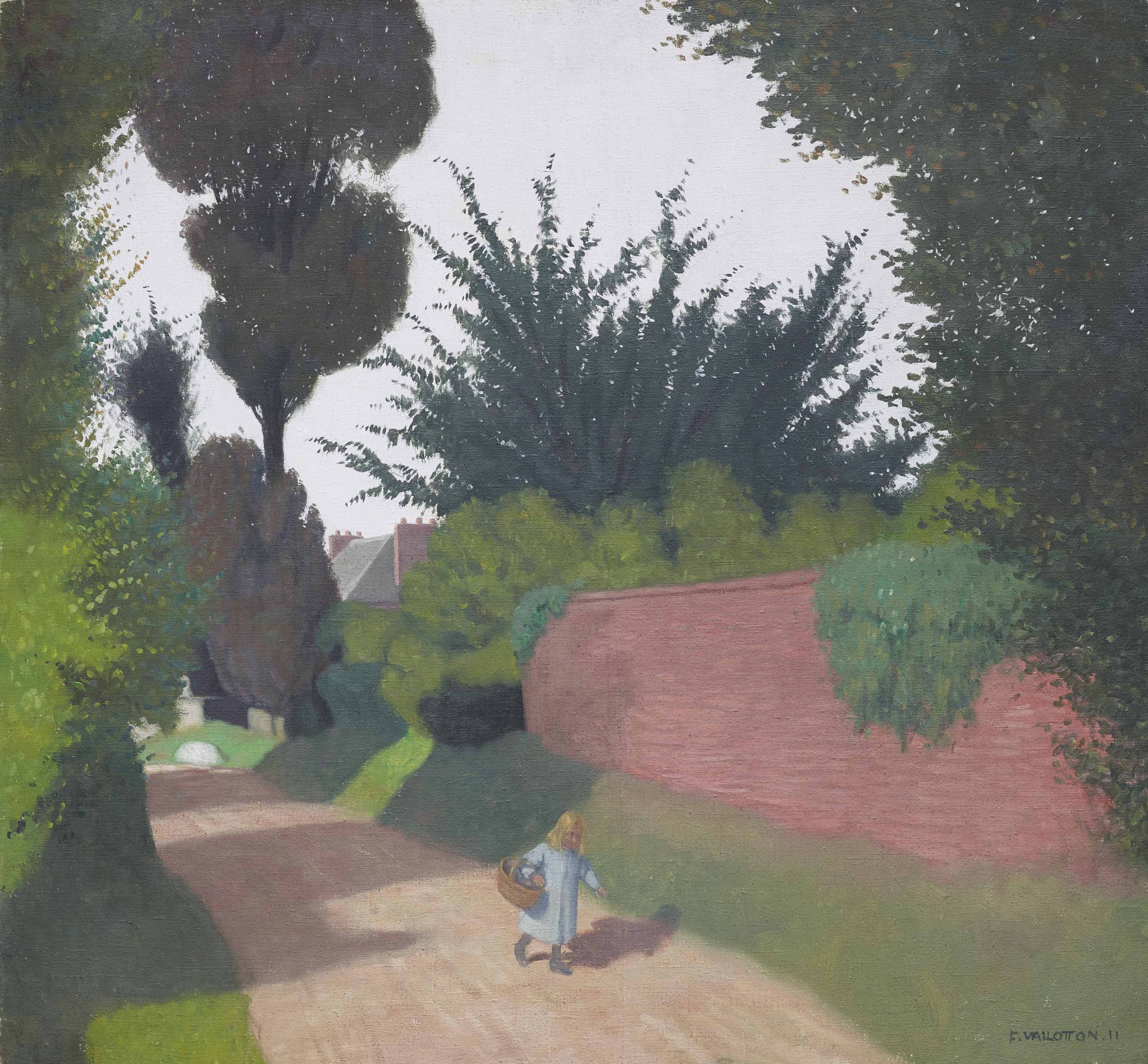Felix Vallotton — Что-то очень важное для хозяйки, 1911 год