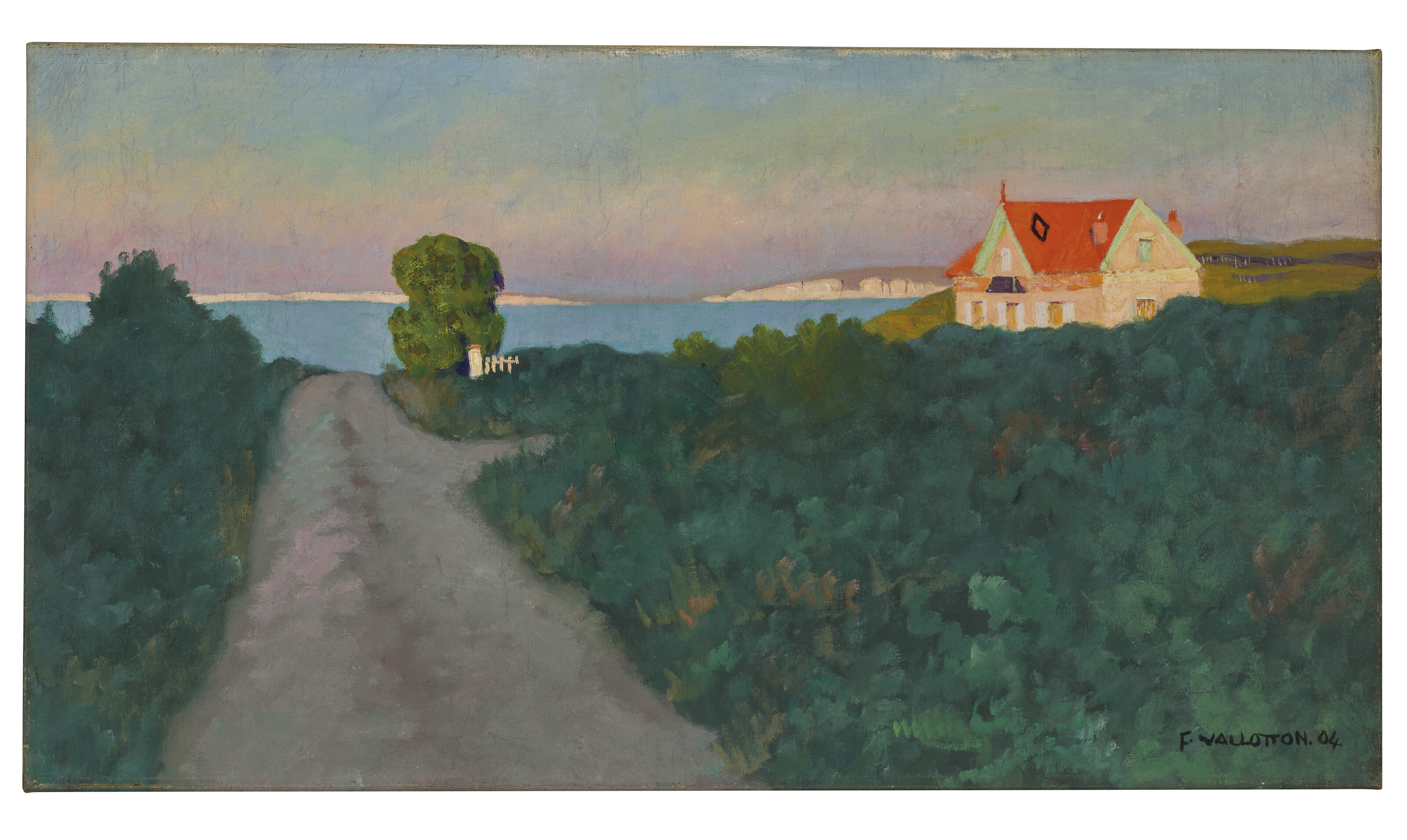 Felix Vallotton — Отель La Maison rose, Варенджвиль, изображение 2