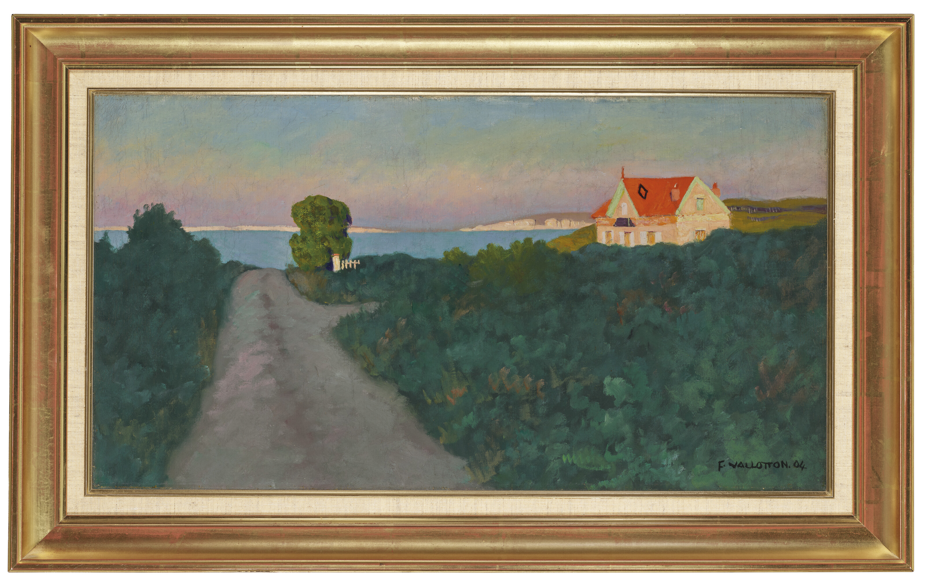 Felix Vallotton — Отель La Maison rose, Варенджвиль, изображение 4