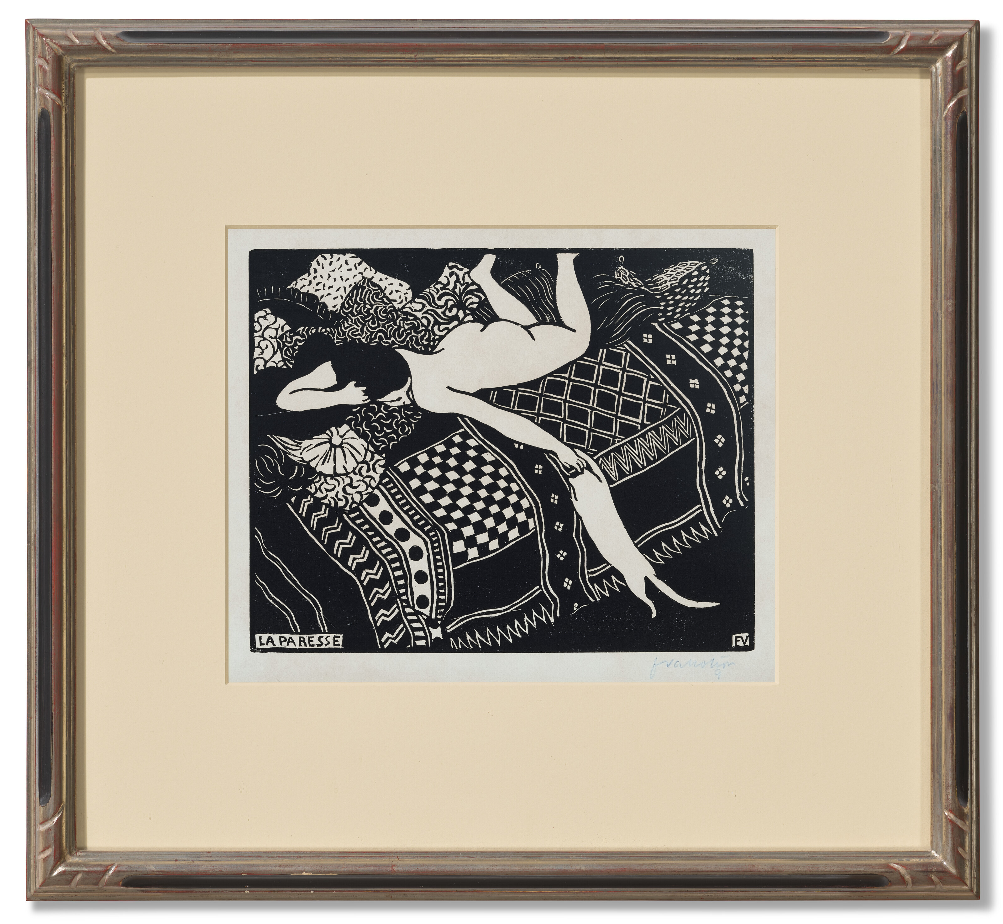 Felix Vallotton — La paresse (Лень), изображение 2