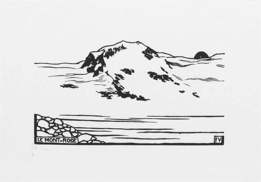 Felix Vallotton — Ле-Мон-Роз, 1892 год