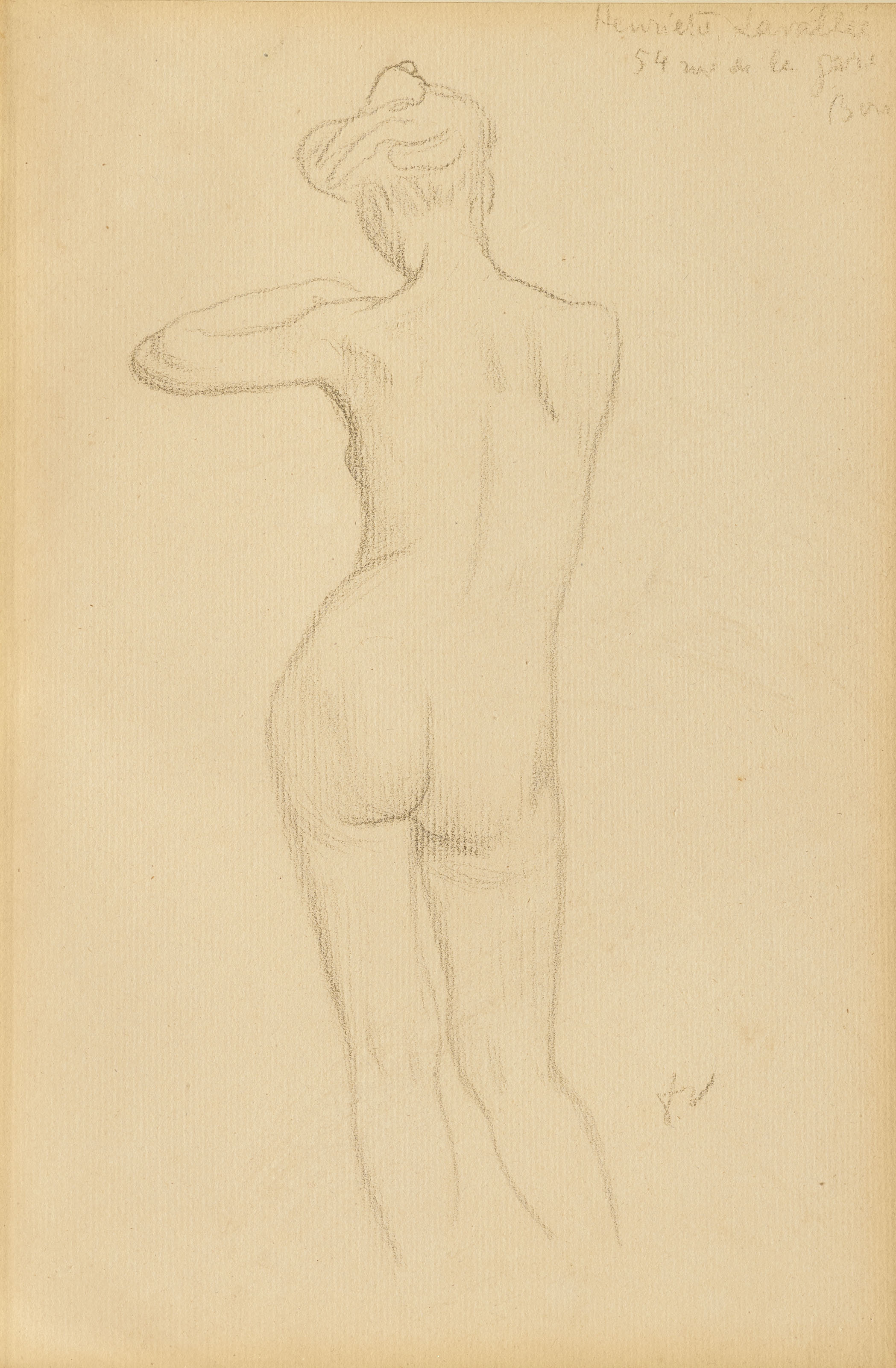 Felix Vallotton — Ну-де-дос, изображение 2