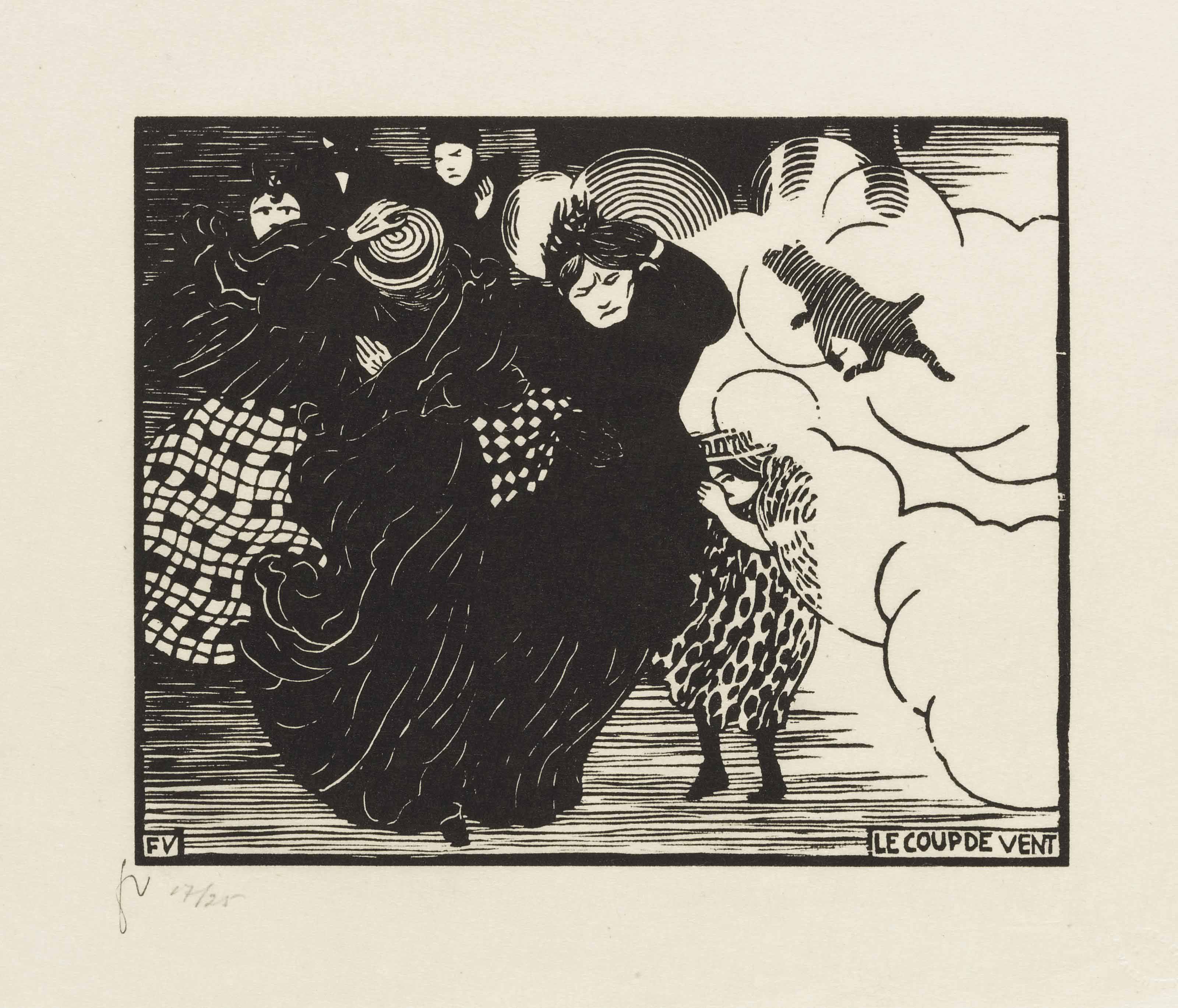 Felix Vallotton — Государственный переворот, 1894