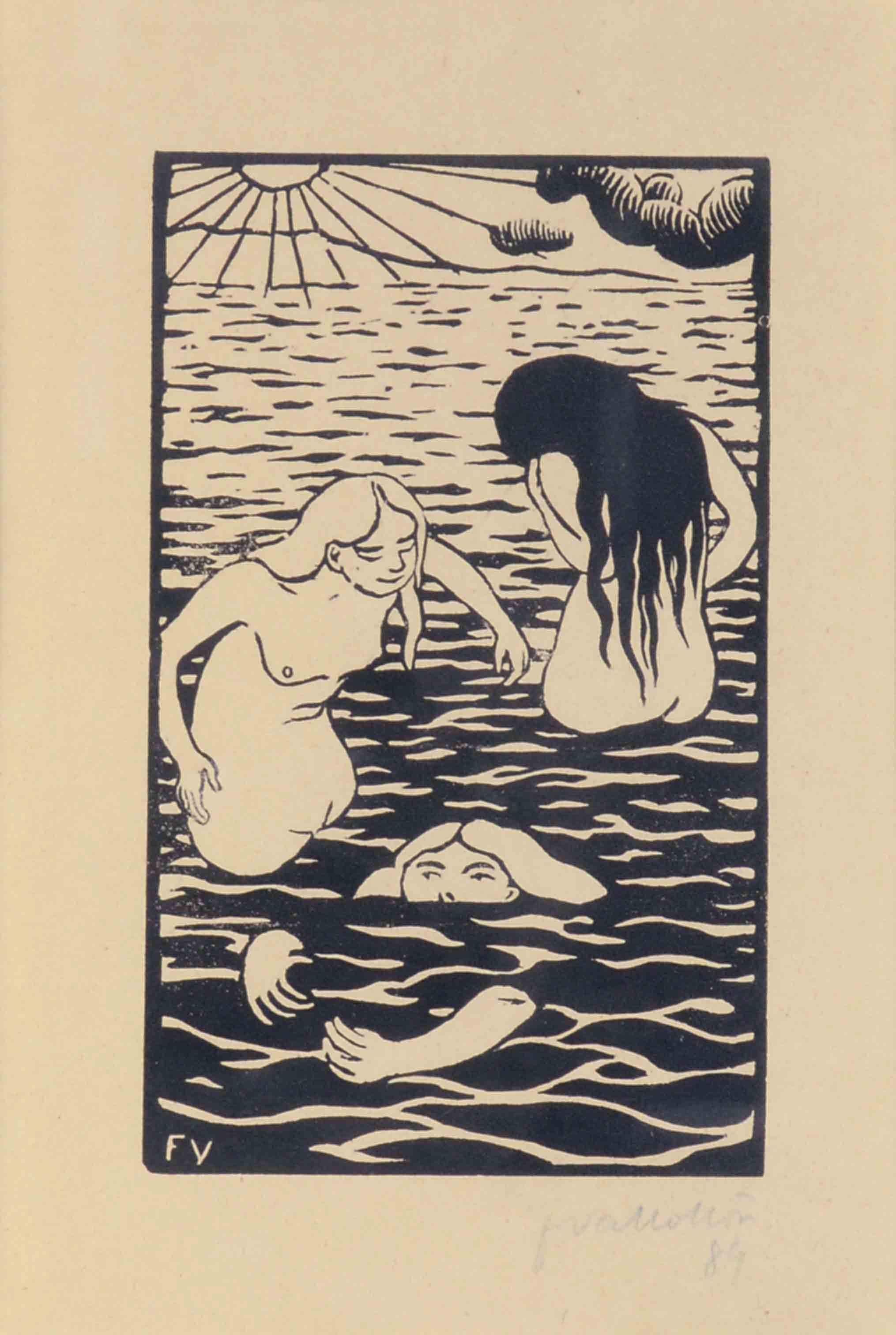 Felix Vallotton — Лес Труа Бенез (Валлоттон и Герг, 133)