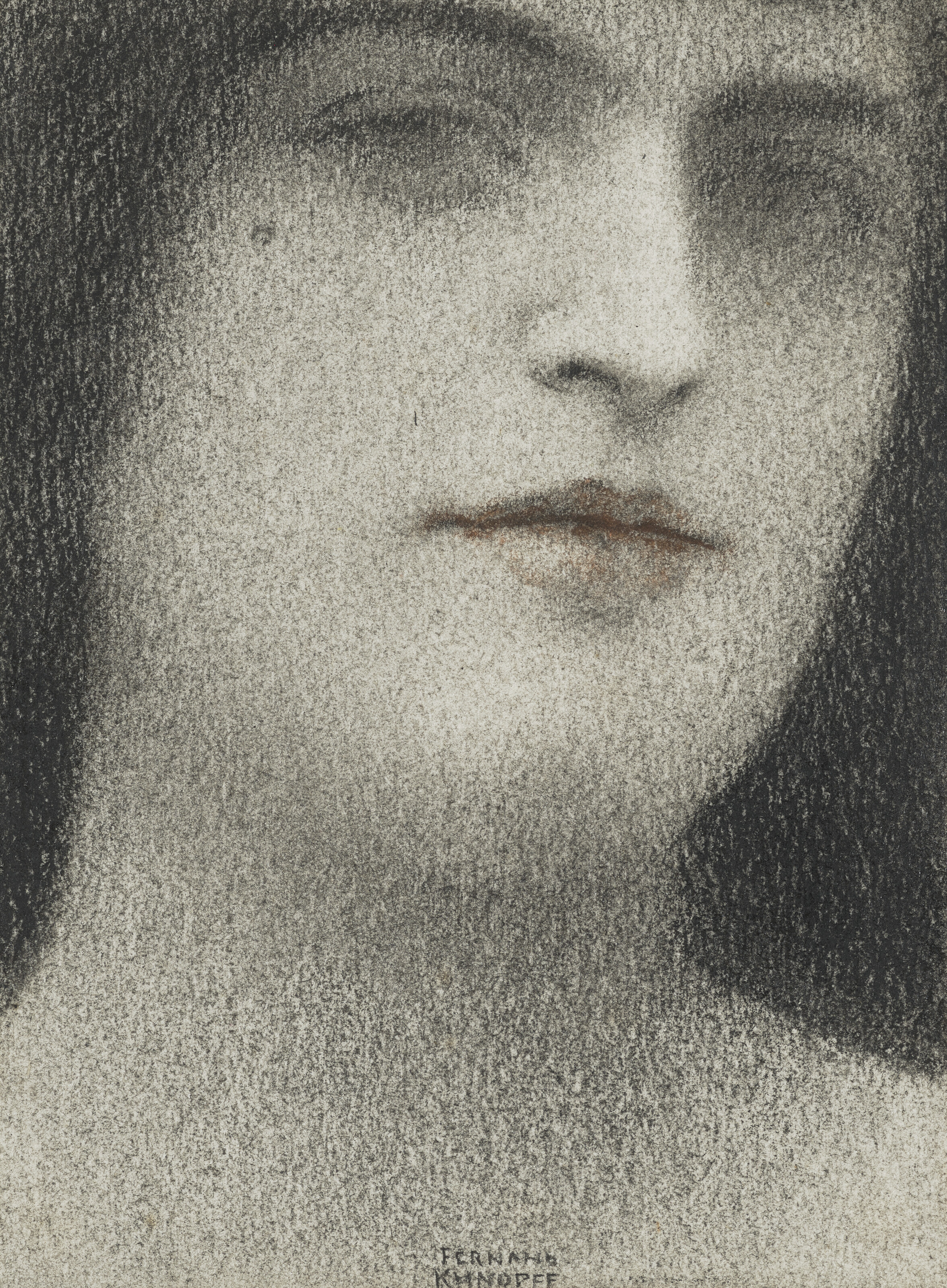 Fernand Khnopff — Женский этюд