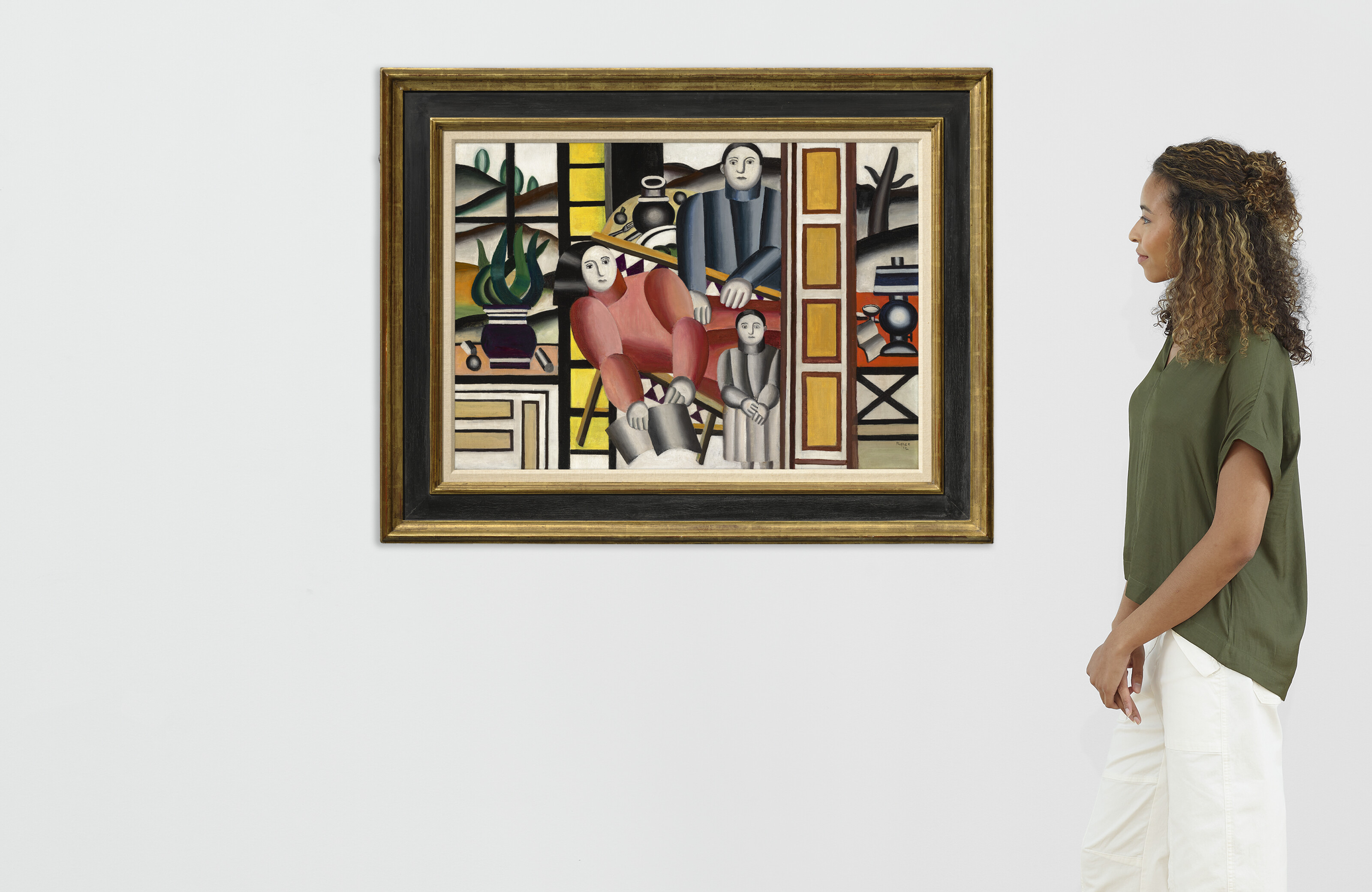 Fernand Léger — Трое персонажей из сада, изображение 4