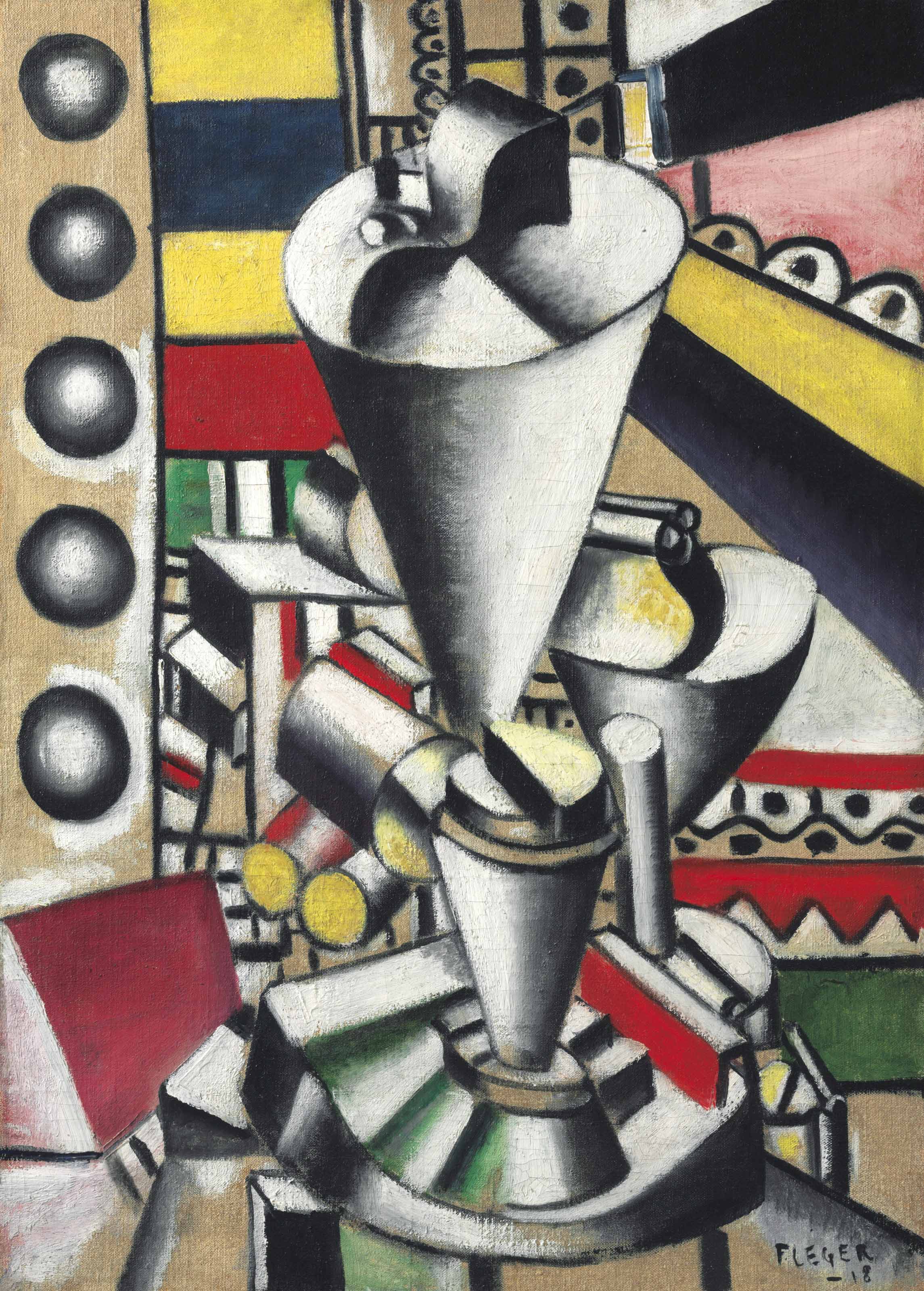 Fernand Léger — Смерть природы среди элементов механики