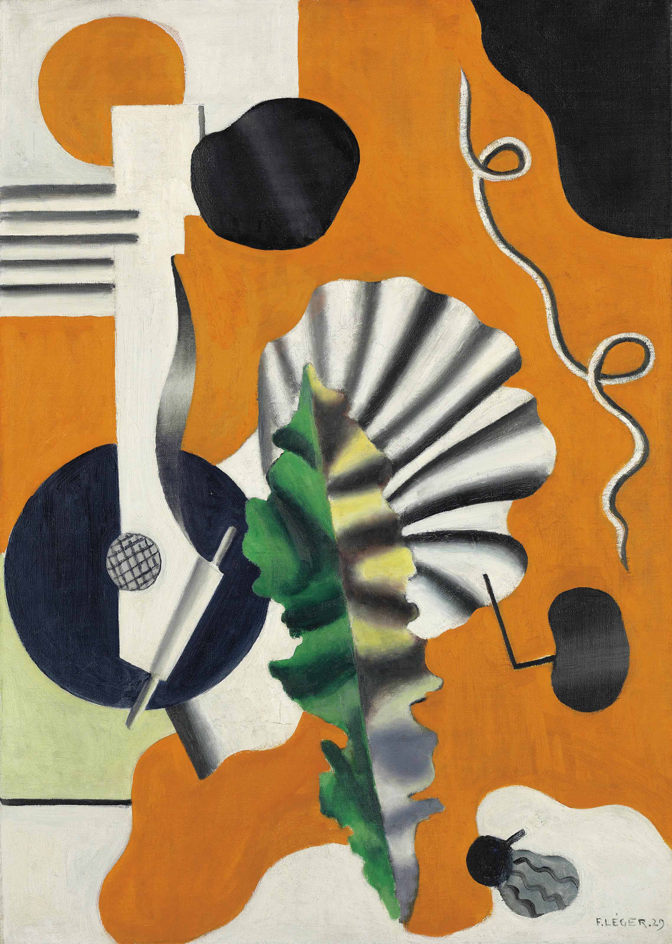 Fernand Léger — Композиция для сравнения с коклюшем