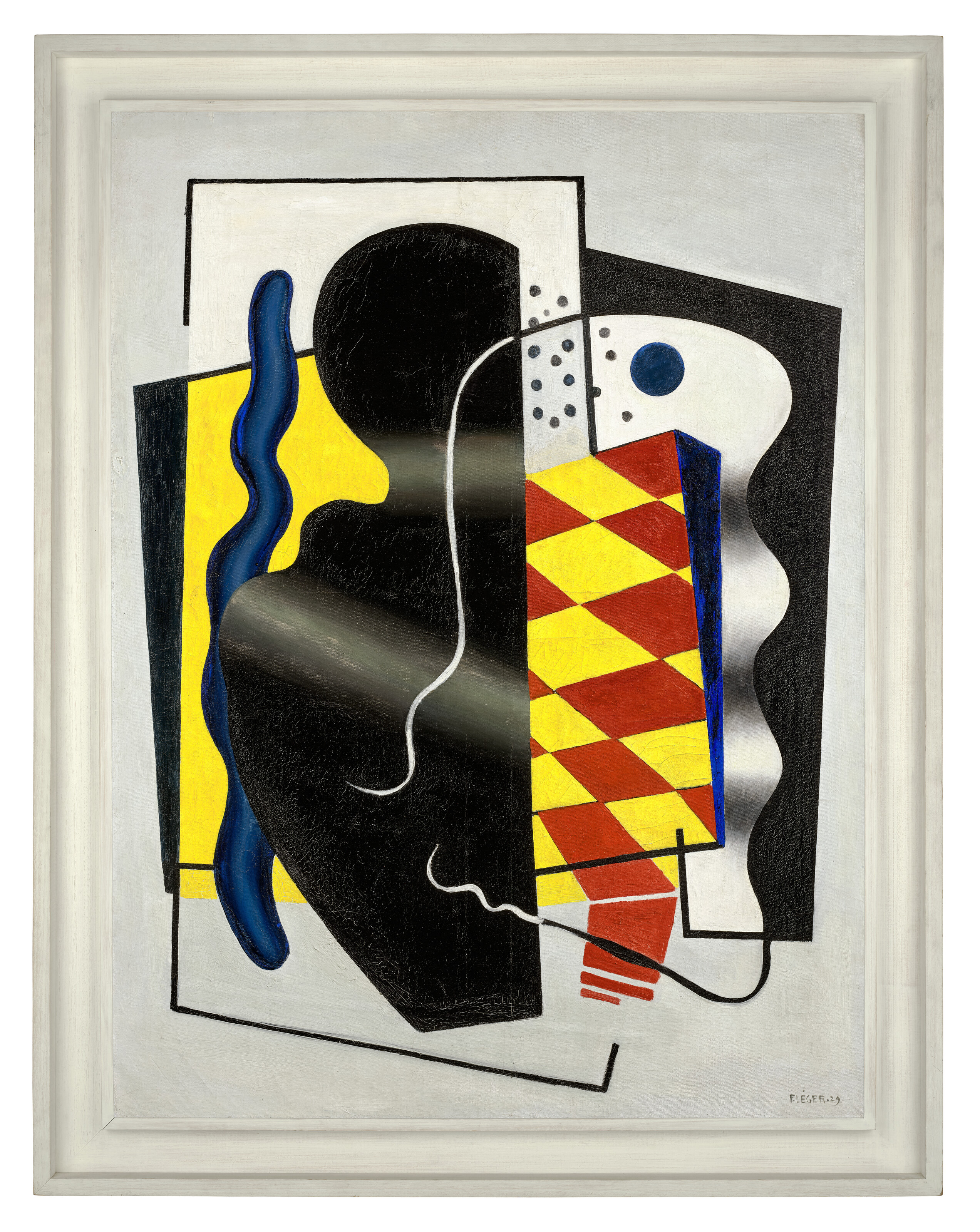 Fernand Léger — Композиция au damier (желтая и черная композиция), изображение 2
