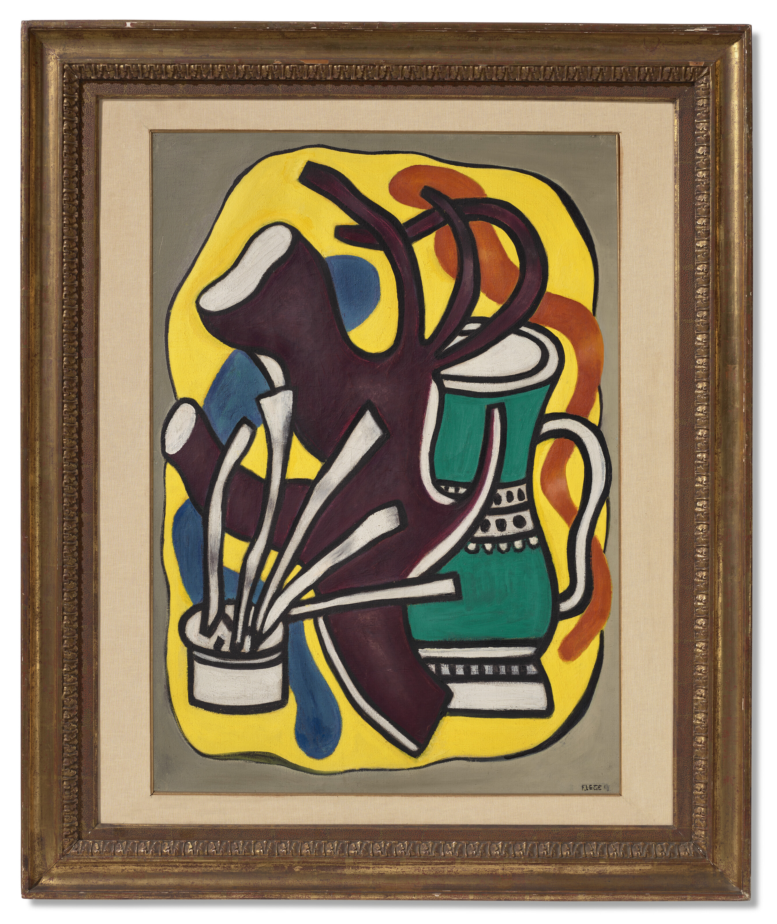 Fernand Léger — Ле ваза верт, изображение 2