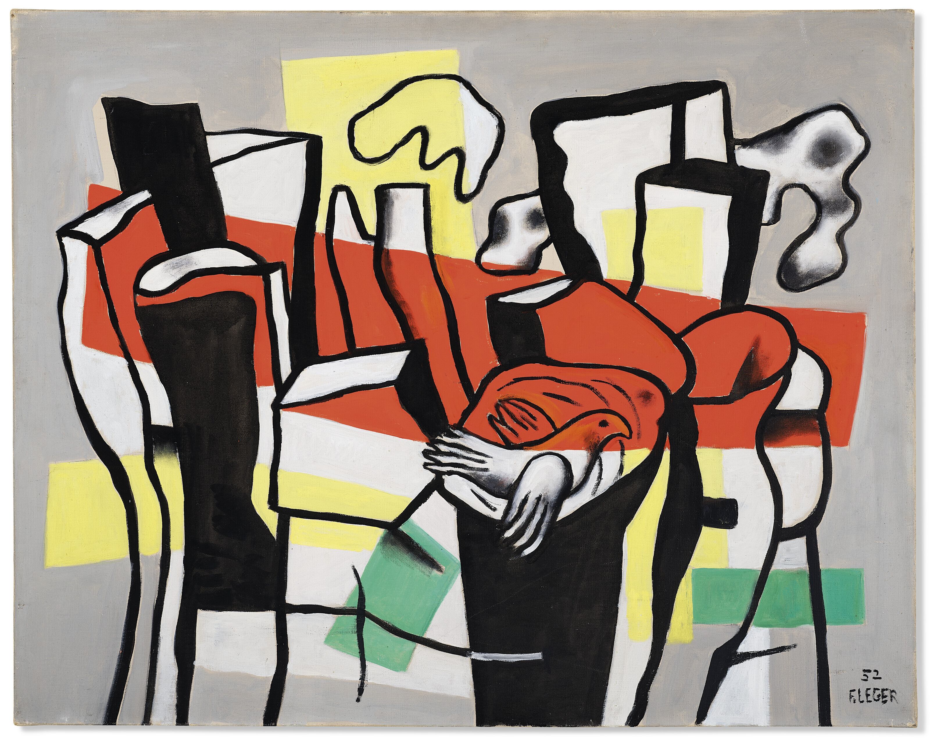 Fernand Léger — Из-за того, что я живу в деревнях-тронах, изображение 2