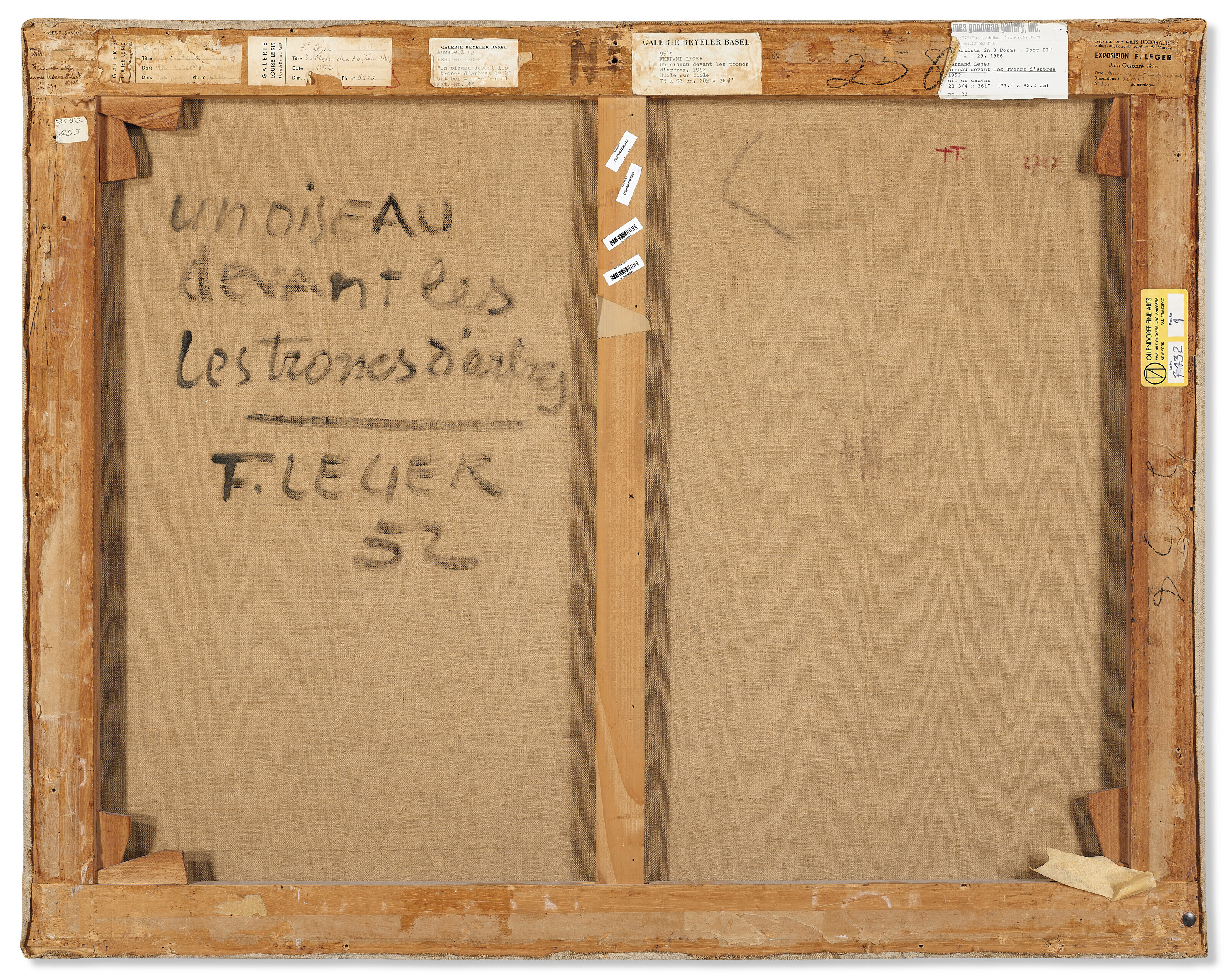 Fernand Léger — Из-за того, что я живу в деревнях-тронах, изображение 3