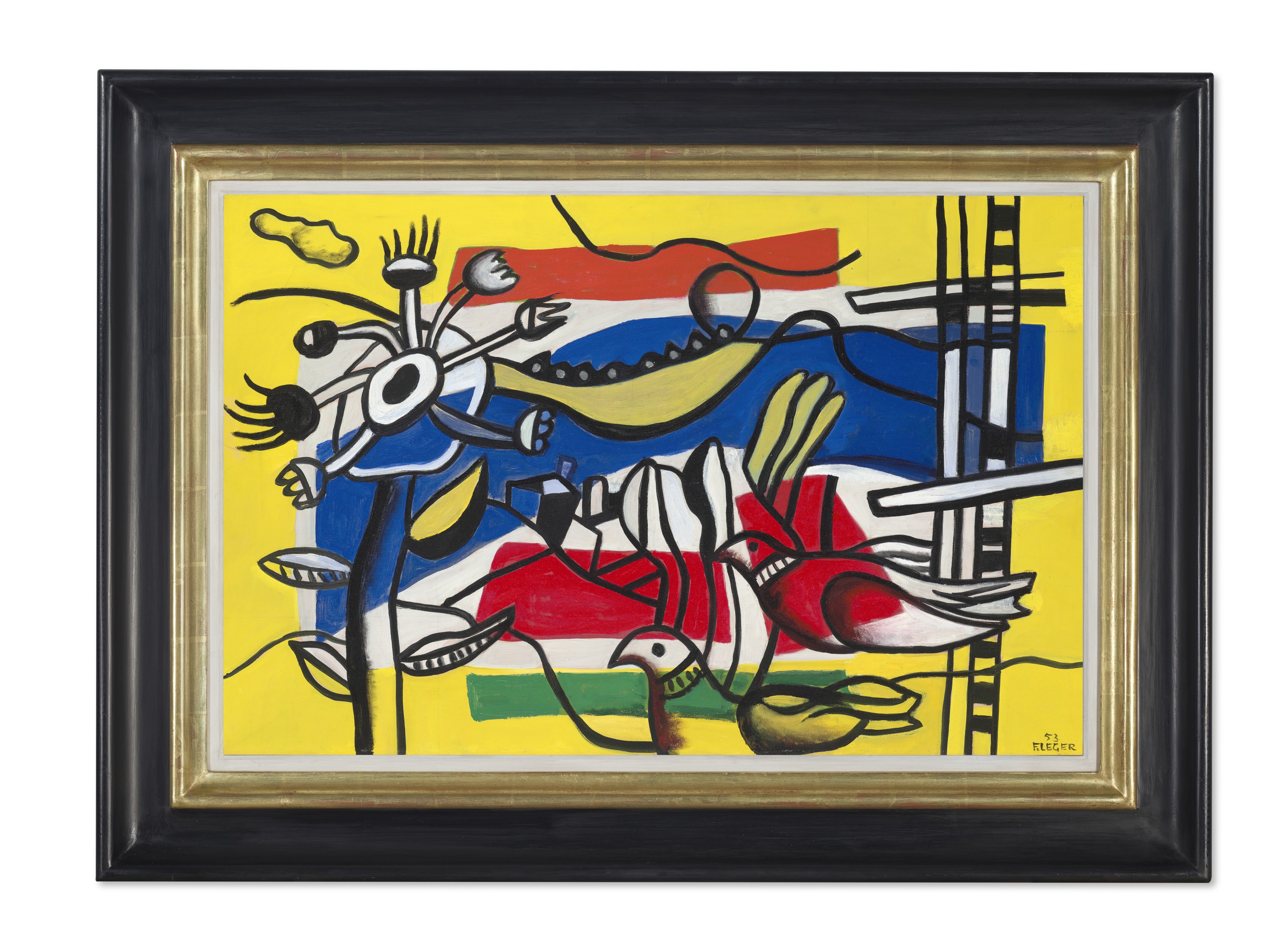 Fernand Léger — Два глаза и один флер, изображение 2